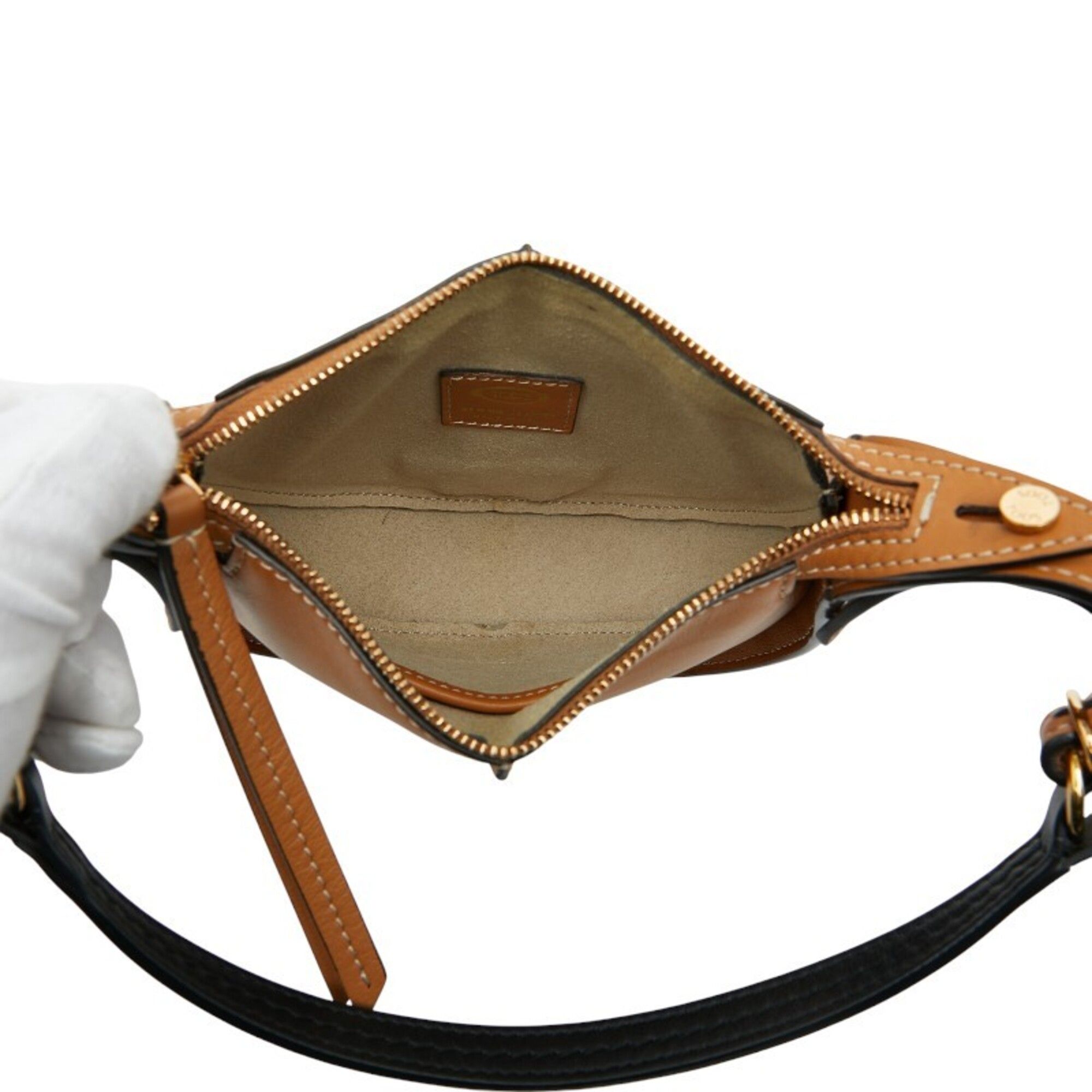 Leather Shoulder Bag (Pre-Owned) - Tod's - Modalova