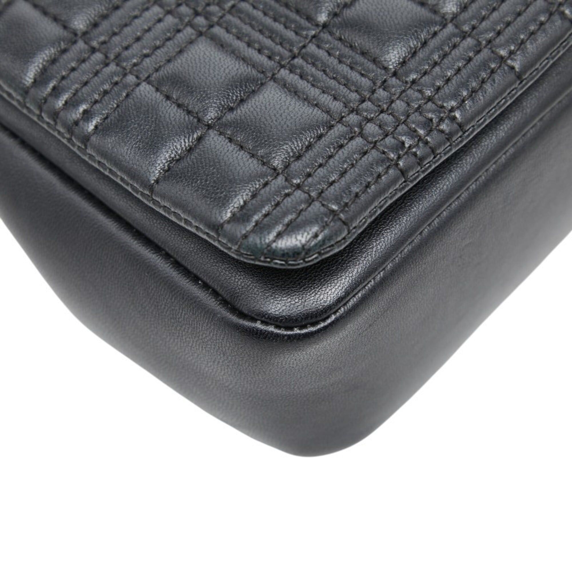 Leather Shoulder Bag (Pre-Owned) - Burberry - Modalova