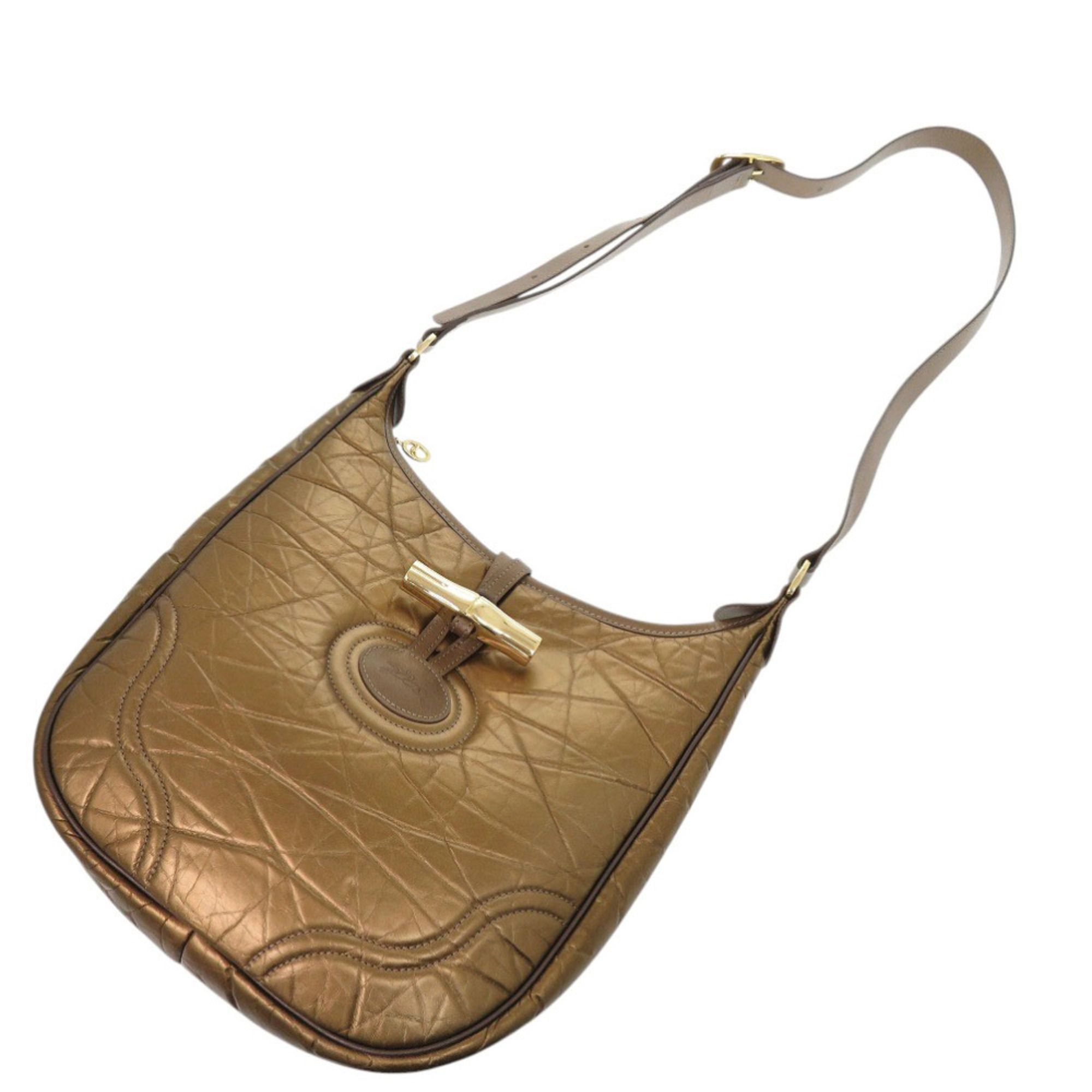 Leather Shoulder Bag (Pre-Owned) - Longchamp - Modalova