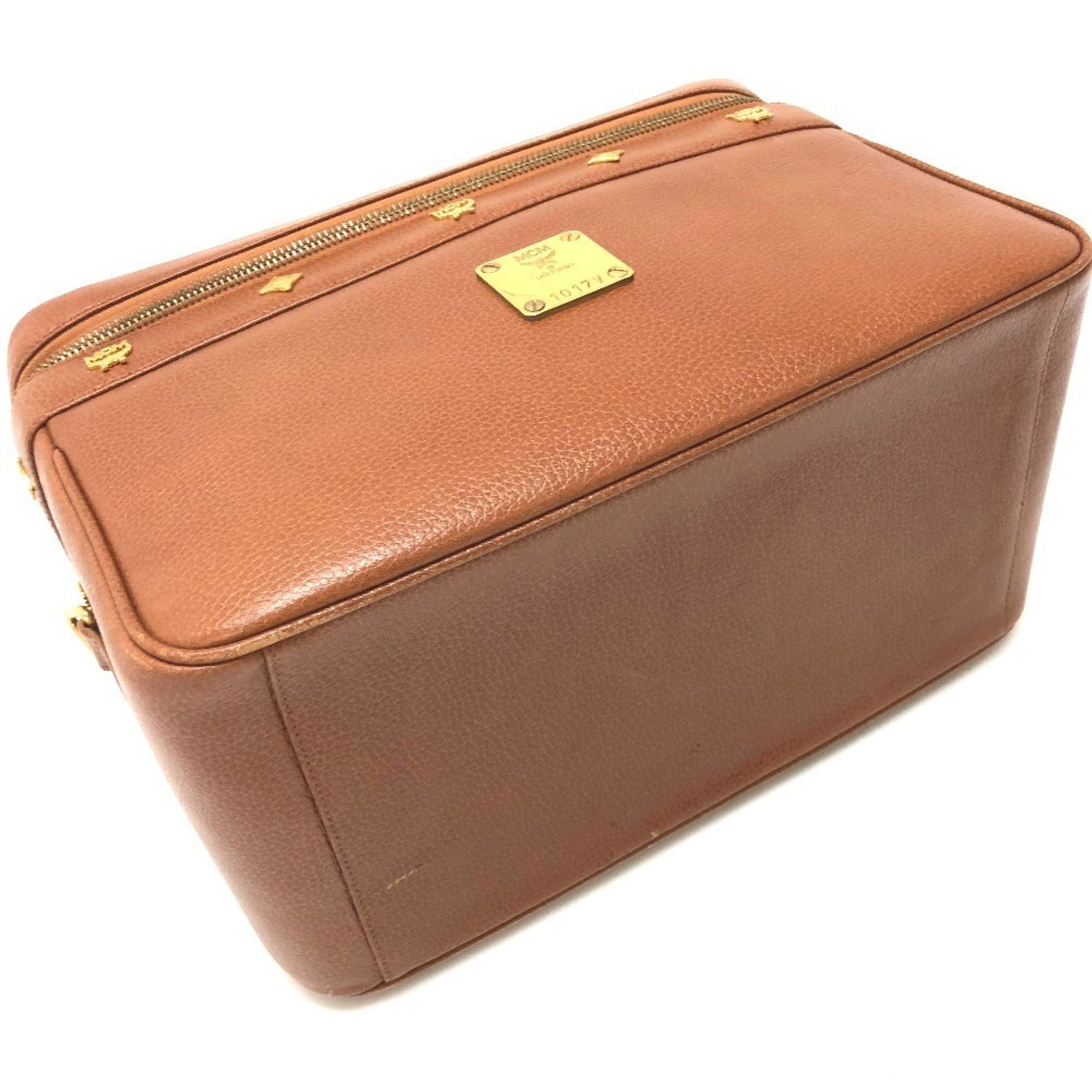 Leather Handbag Shoulder Bag Vanity Bag (Pre-Owned) - MCM - Modalova