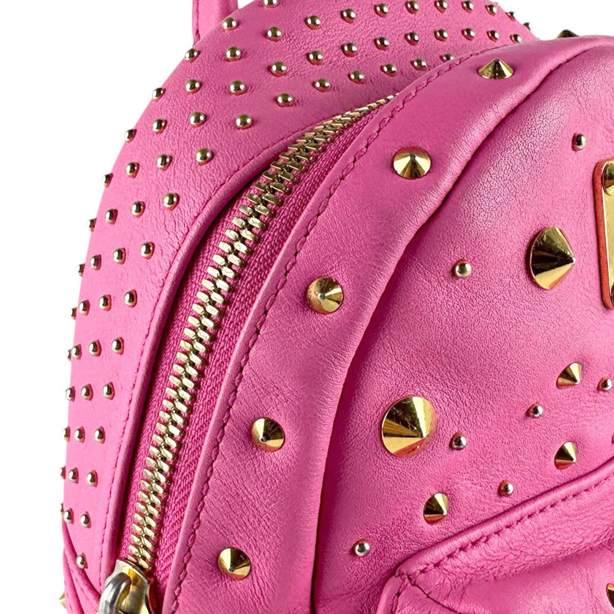 Leather Backpack (Pre-Owned) - MCM - Modalova
