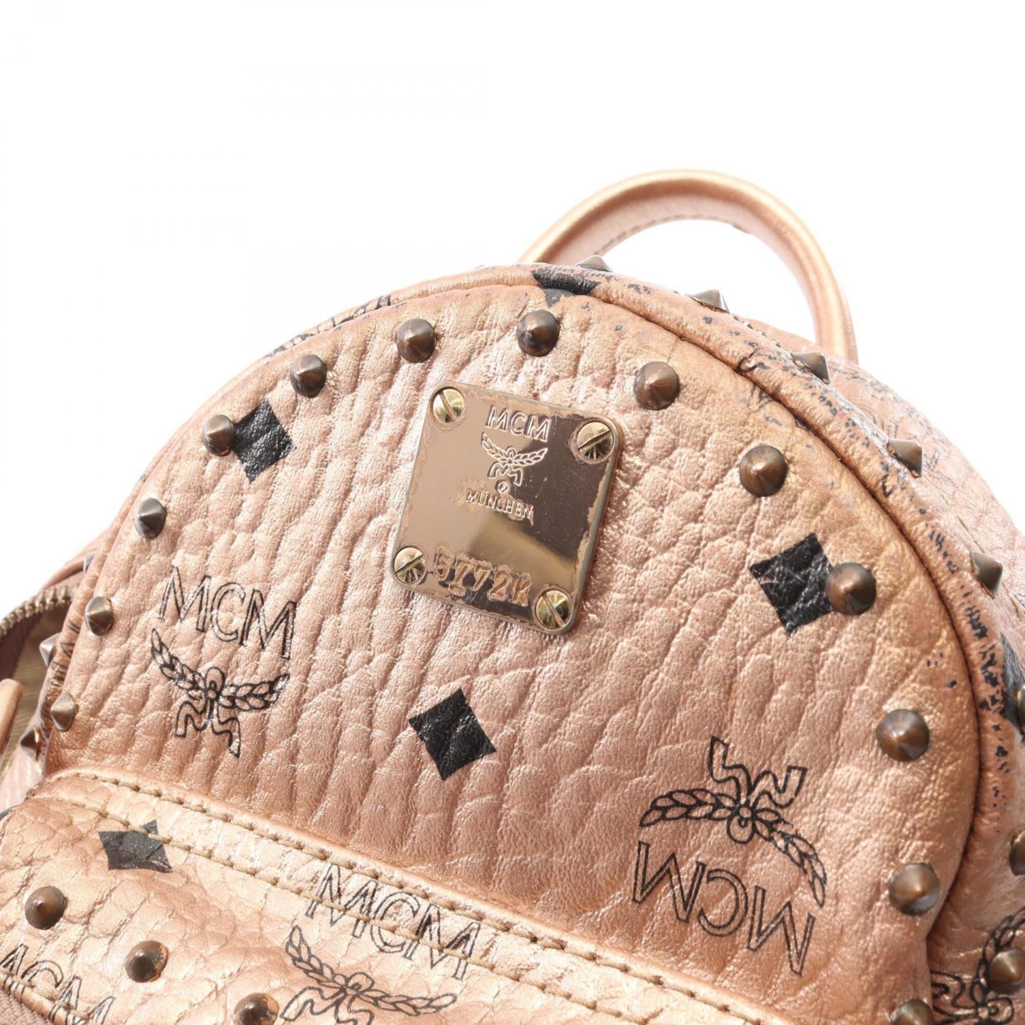 Leather Backpack Handbag (Pre-Owned) - MCM - Modalova