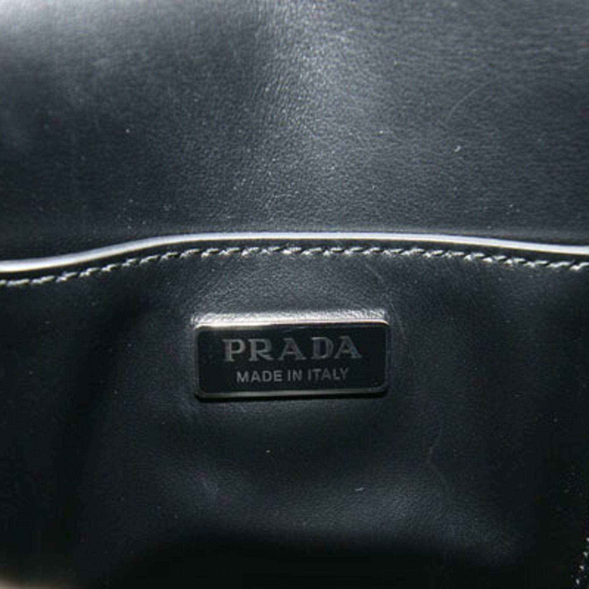 Leather Pochette Shoulder Bag (Pre-Owned) - Prada - Modalova