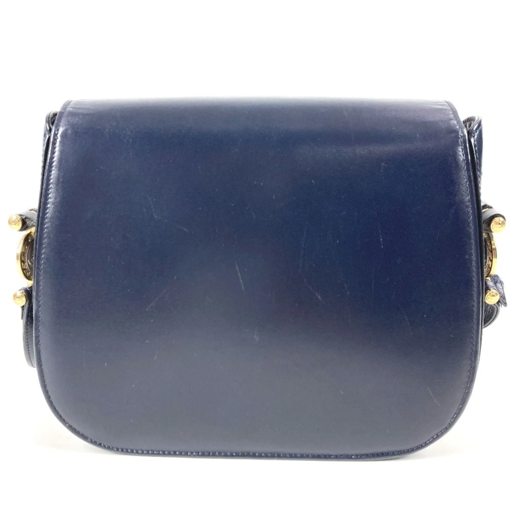 Leather Shoulder Bag (Pre-Owned) - Versace - Modalova
