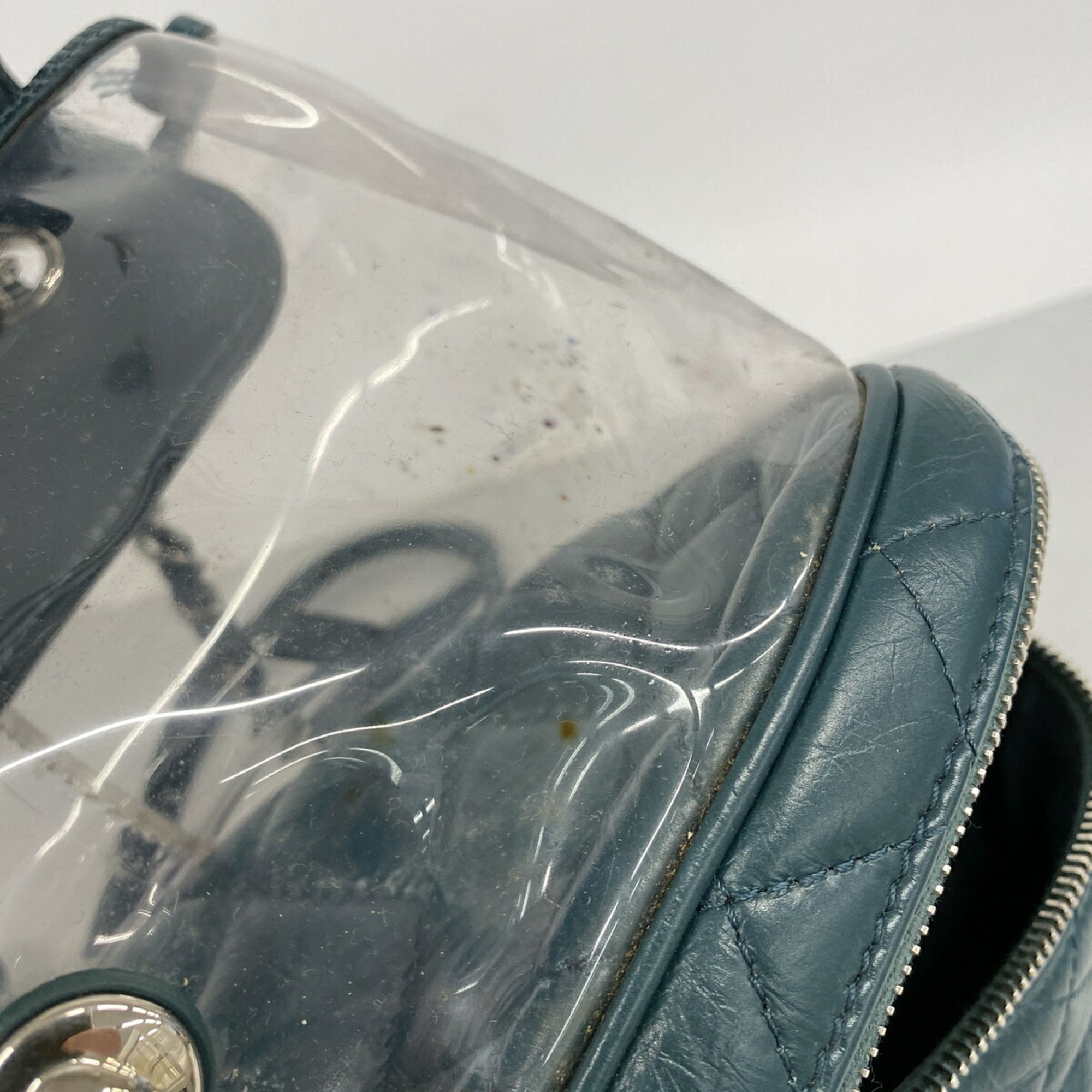 Leather Vinyl Backpack (Pre-Owned) - Chanel - Modalova