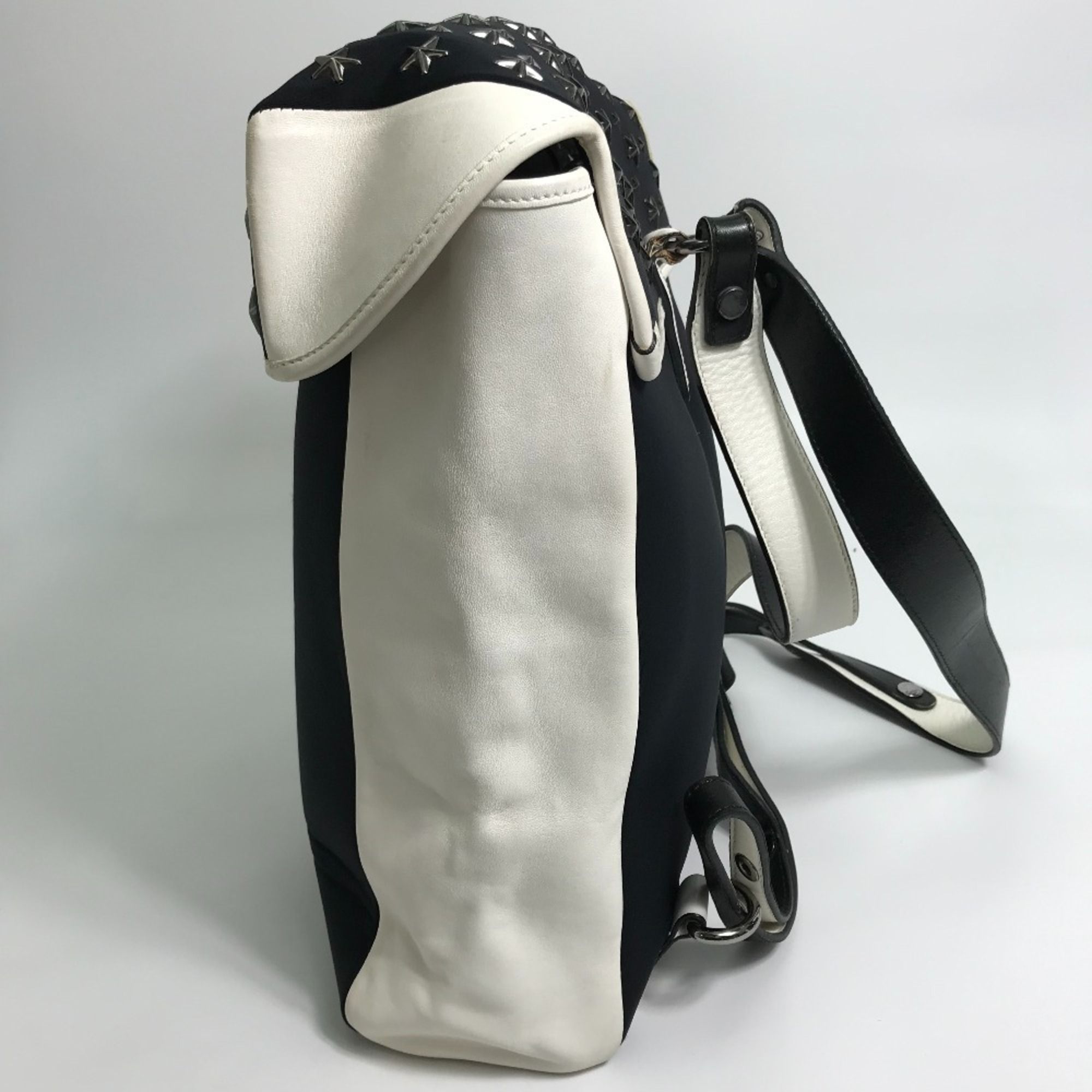 Leather Jersey Backpack (Pre-Owned) - Jimmy Choo - Modalova