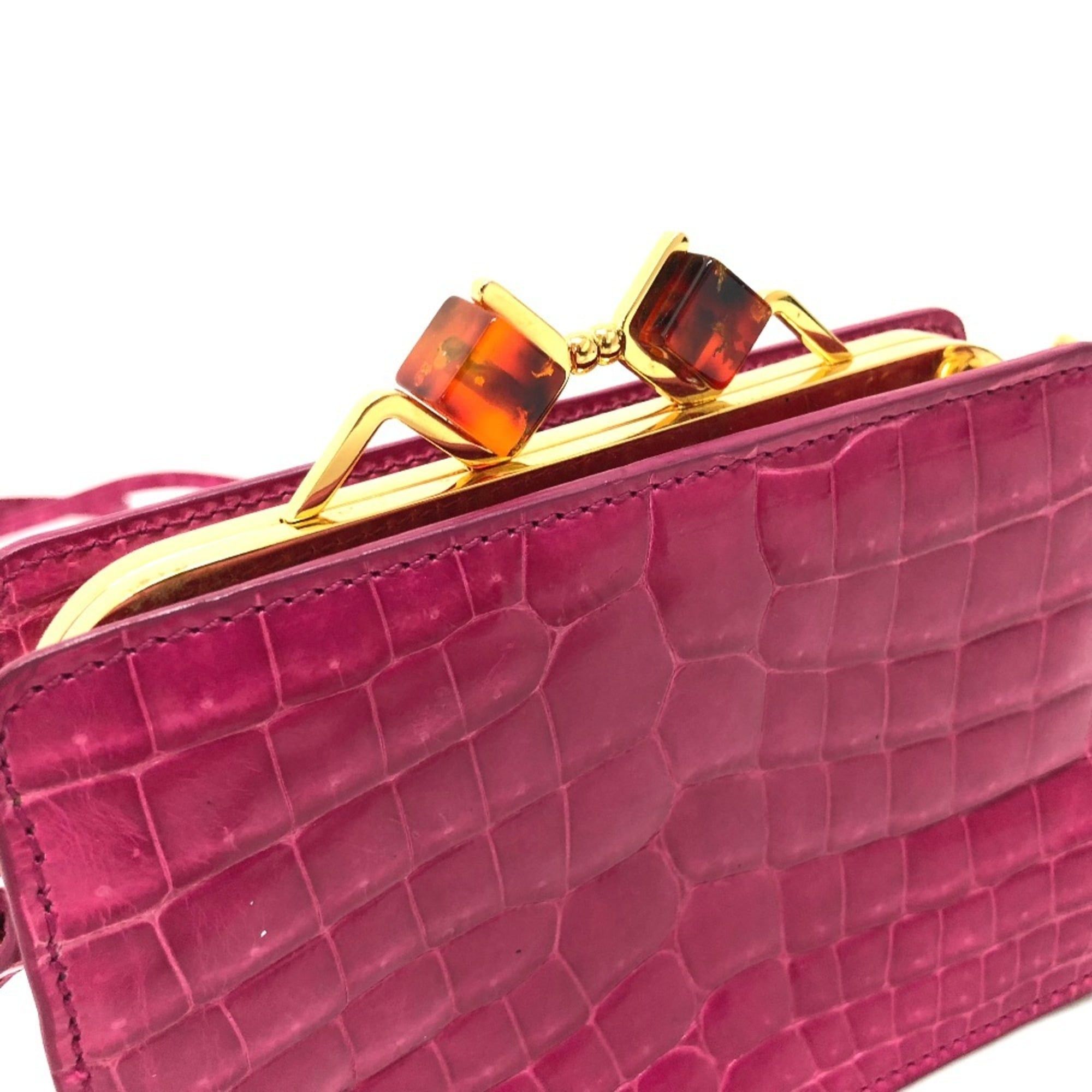 Leather Pochette Shoulder Bag (Pre-Owned) - Miu Miu - Modalova