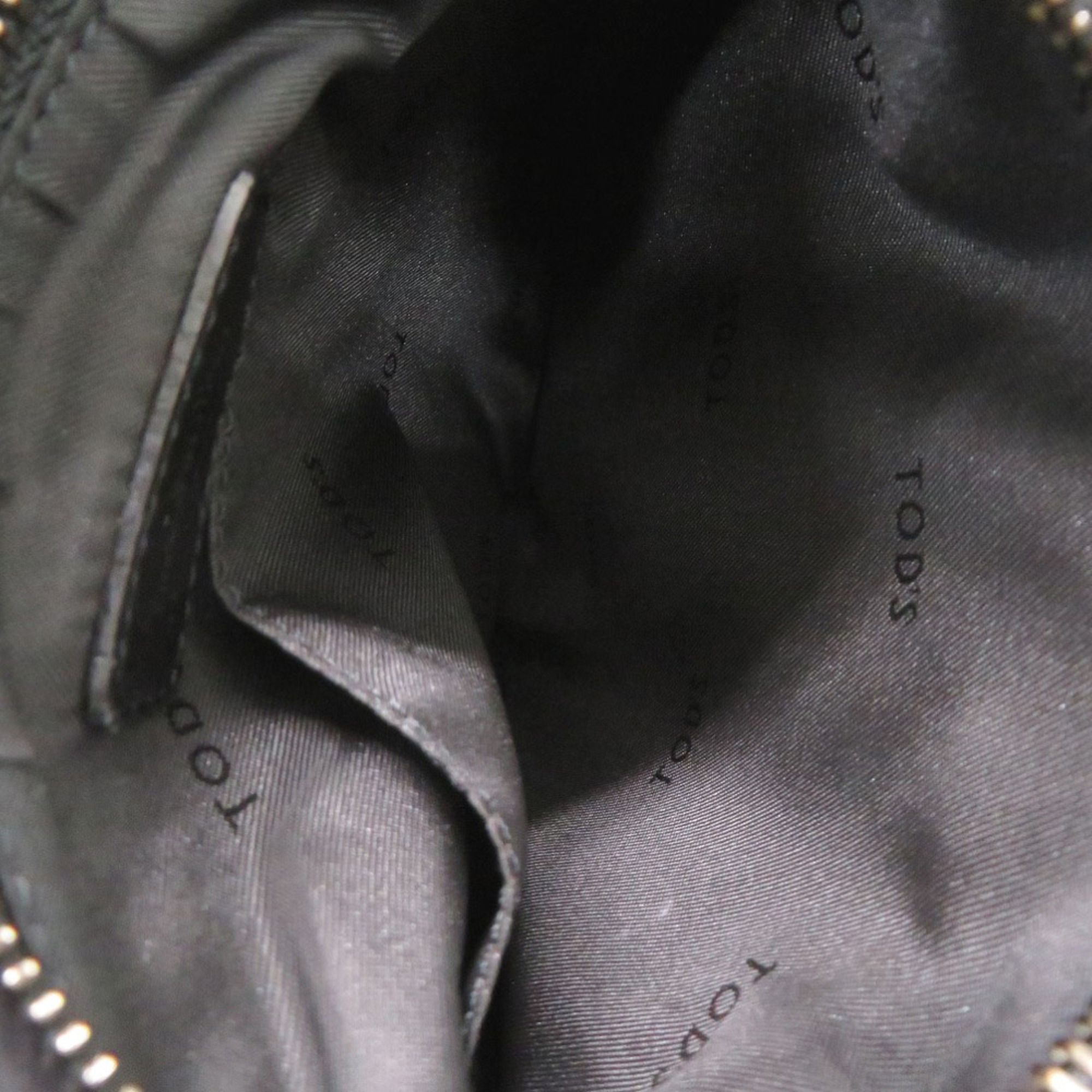 Nylon Leather Shoulder Bag (Pre-Owned) - Tod's - Modalova