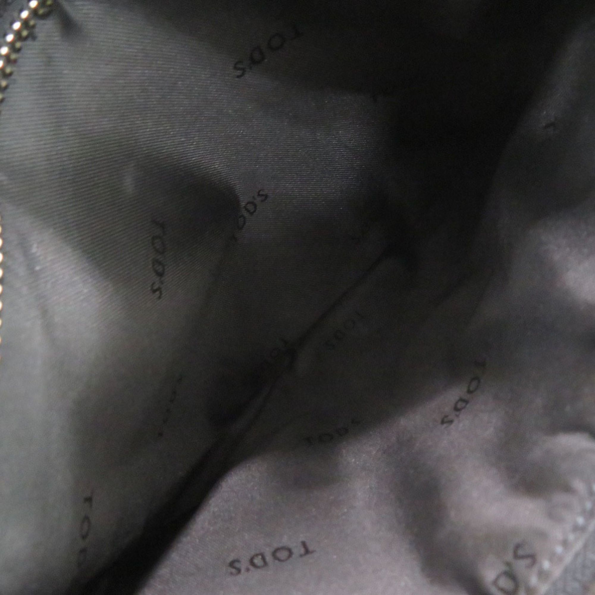 Nylon Leather Shoulder Bag (Pre-Owned) - Tod's - Modalova