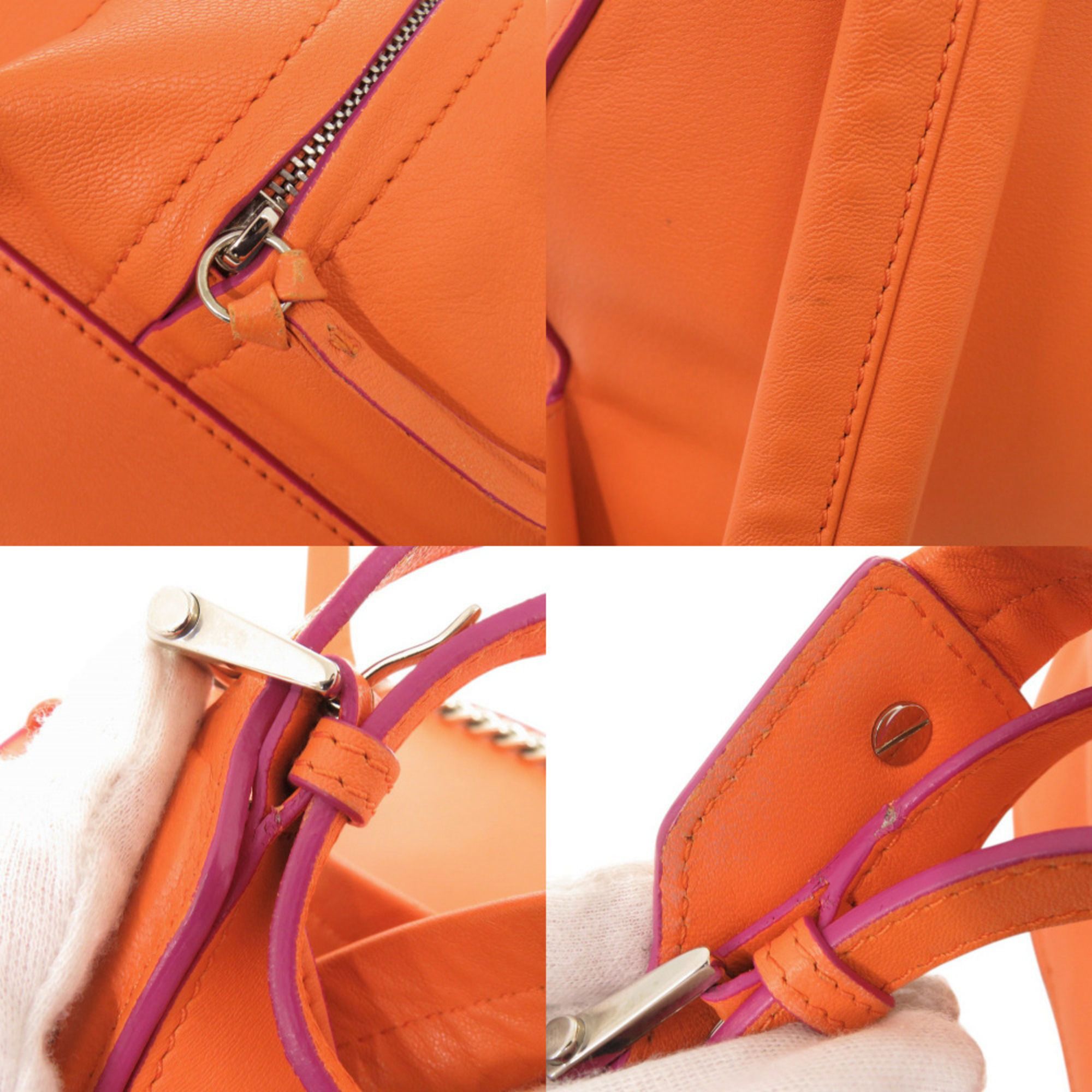 Leather Backpack (Pre-Owned) - Versace - Modalova