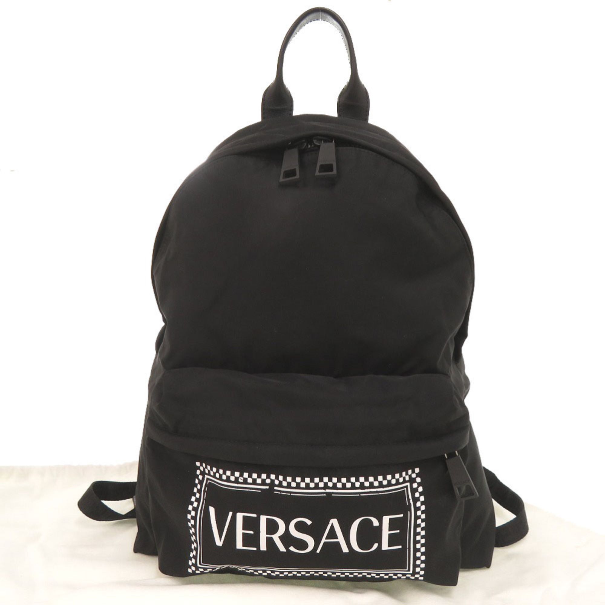 Nylon Backpack (Pre-Owned) - Versace - Modalova