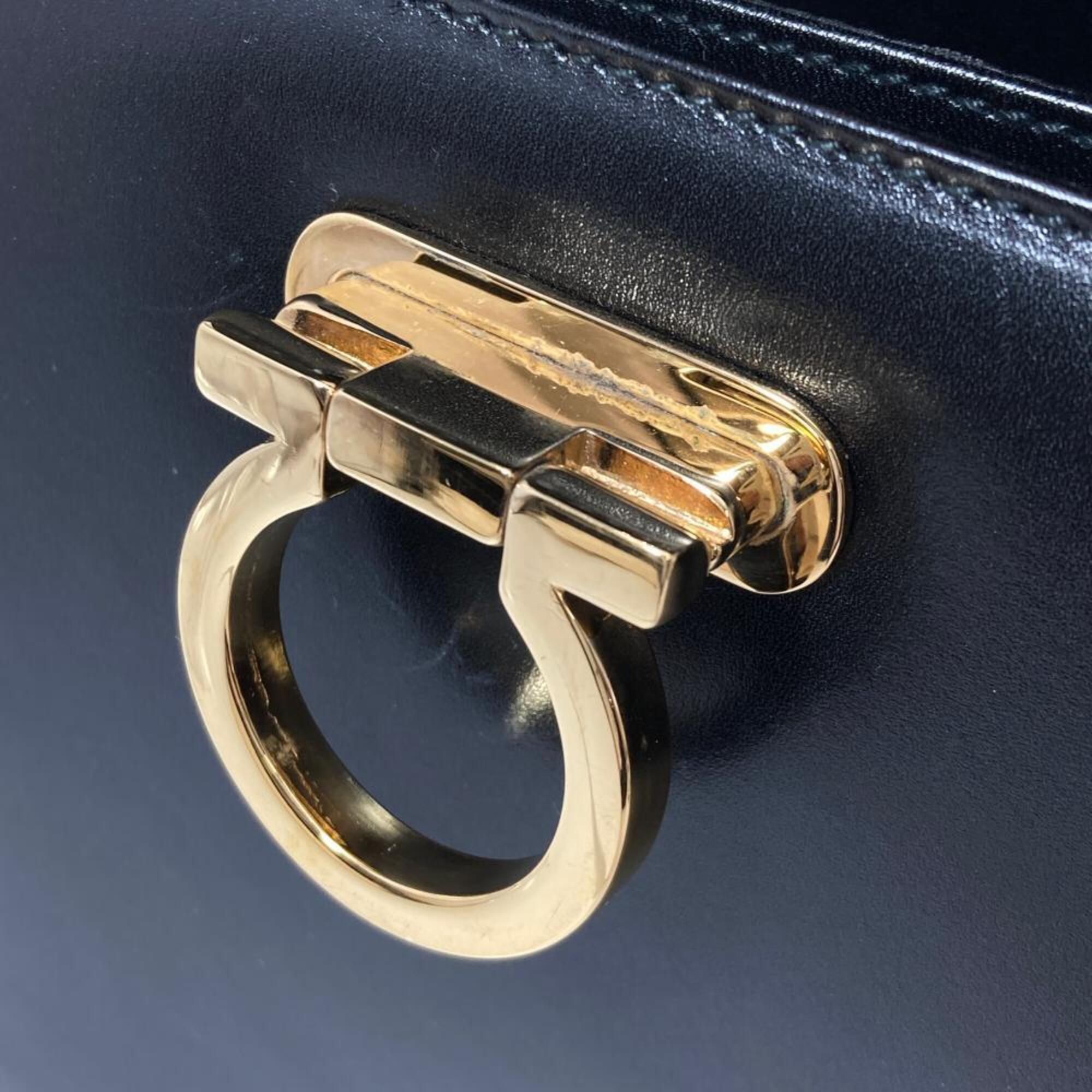 Leather Handbag (Pre-Owned) - Salvatore Ferragamo - Modalova