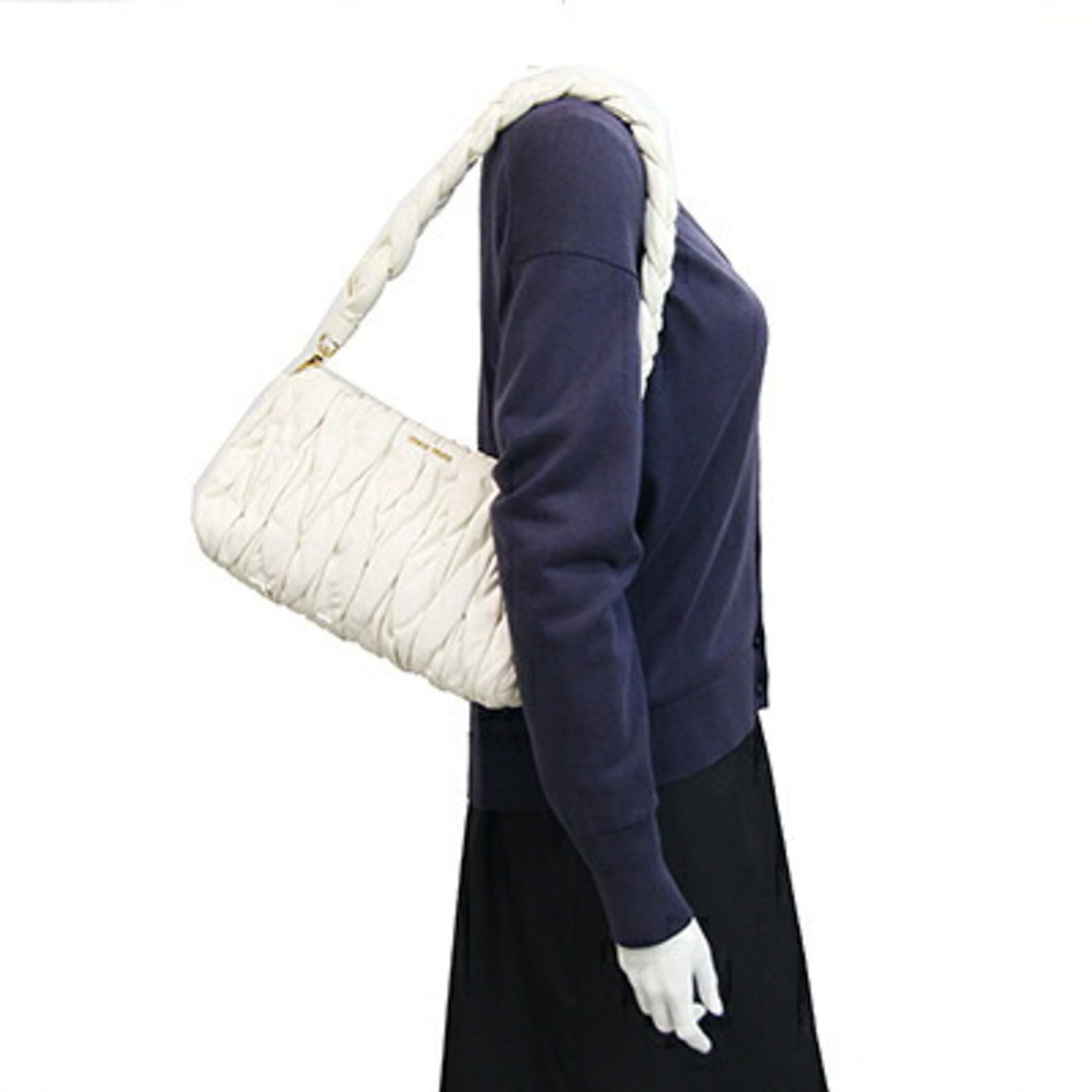 Matelasse Leather Handbag Shoulder Bag (Pre-Owned) - Miu Miu - Modalova
