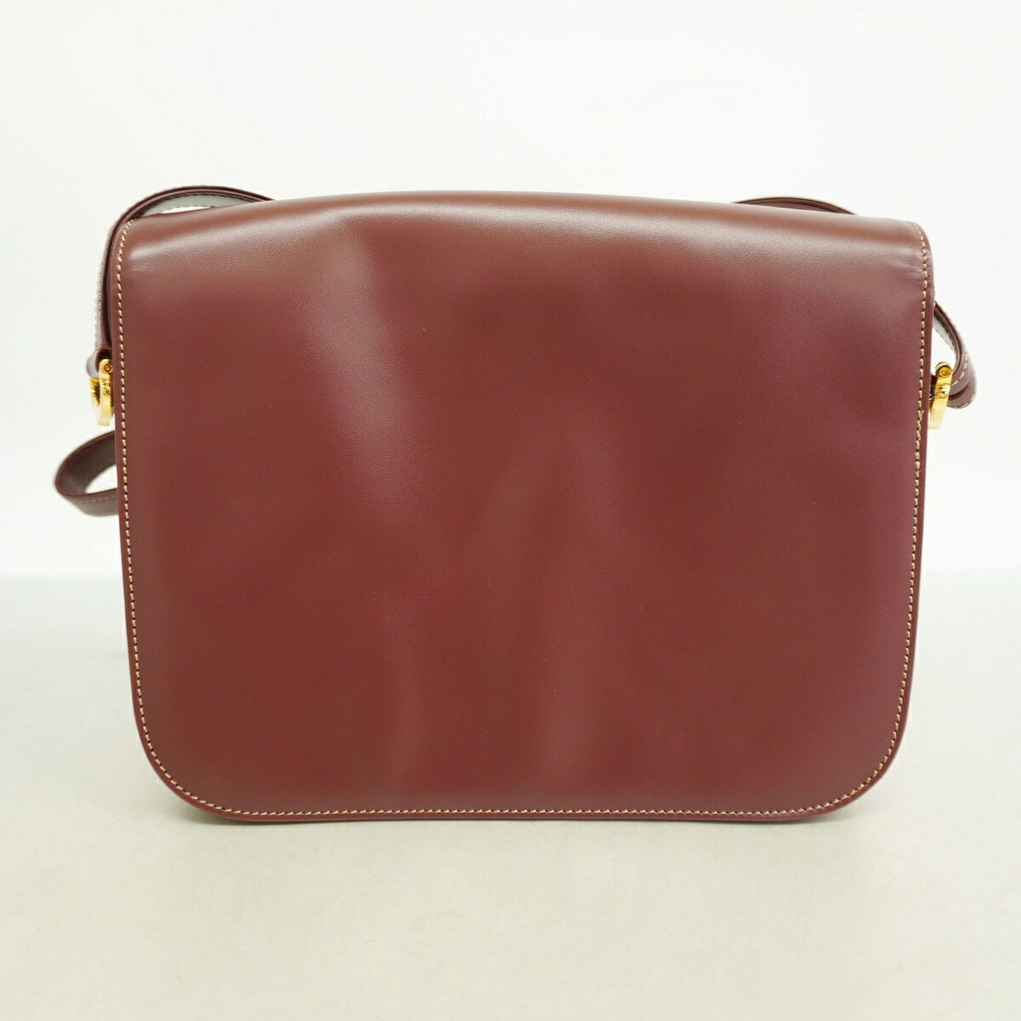 Leather Shoulder Bag (Pre-Owned) - Cartier - Modalova