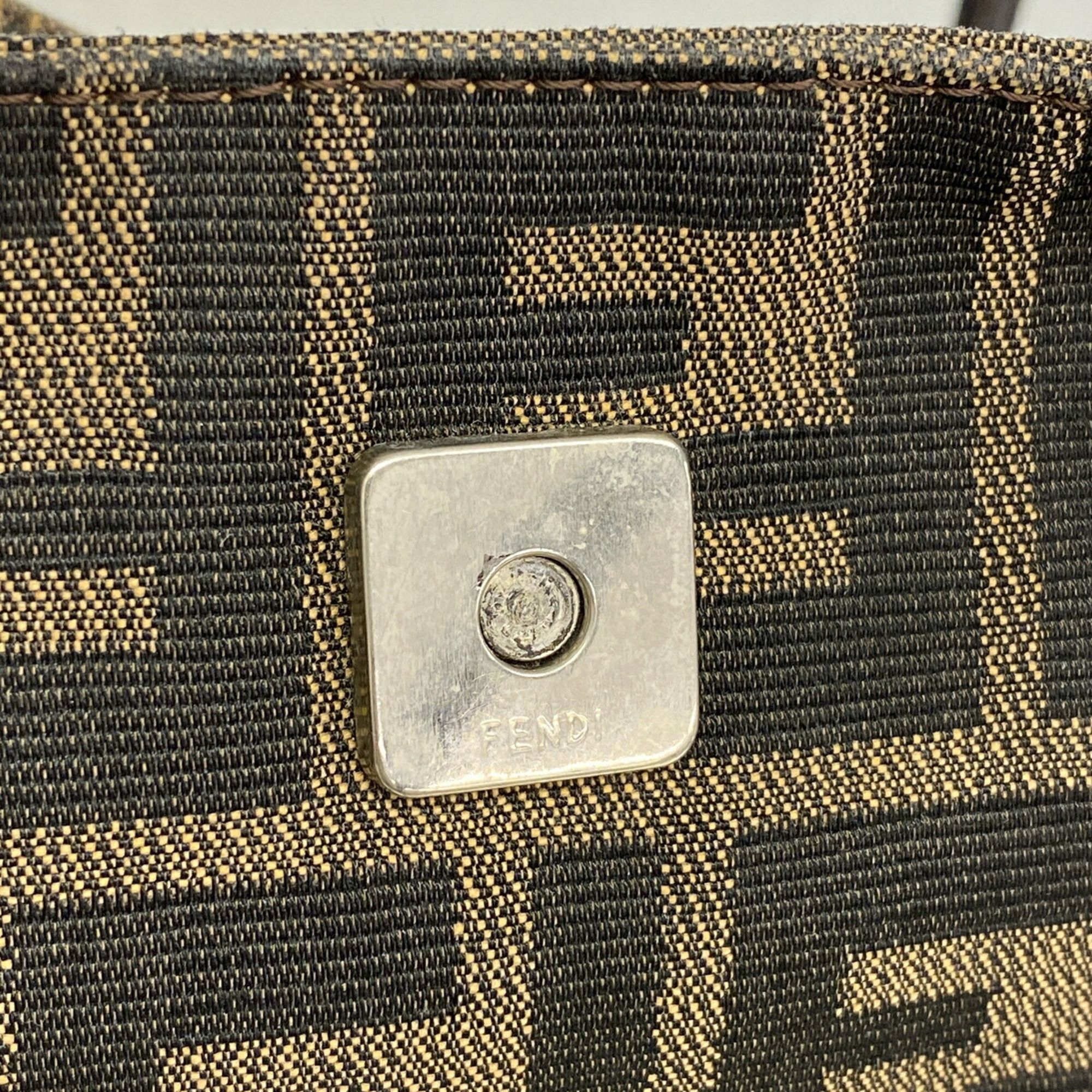 Nylon Canvas Shoulder Bag (Pre-Owned) - Fendi - Modalova