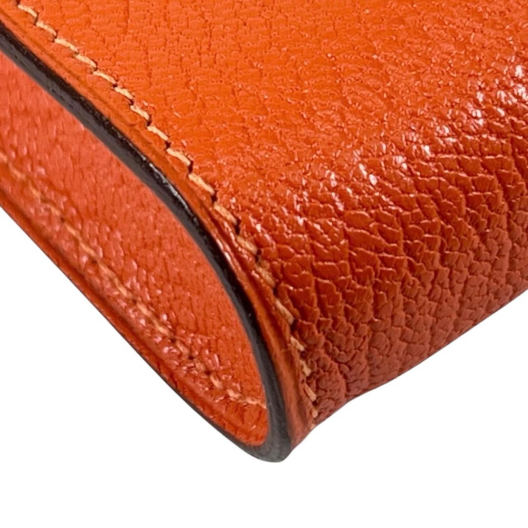 Chevre Myzore Leather Pouch (Pre-Owned) - Hermes - Modalova