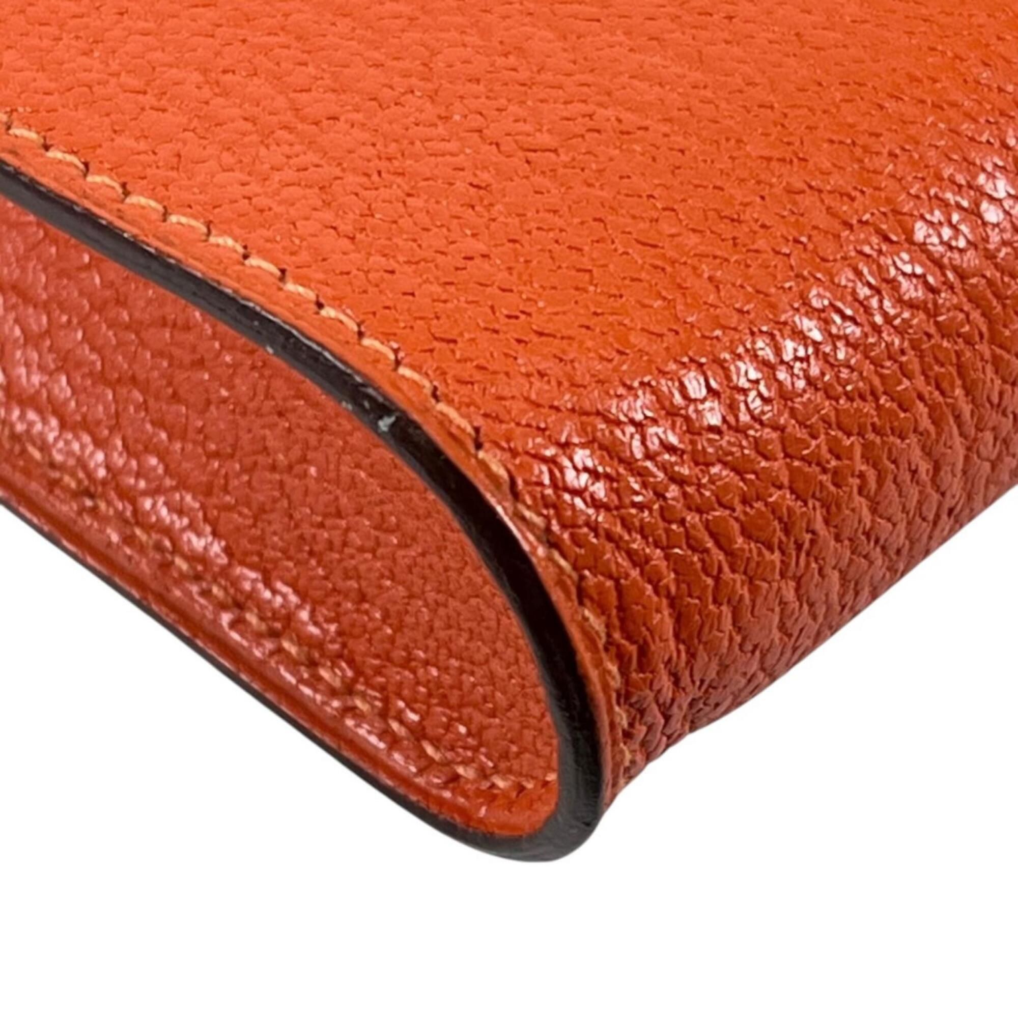 Chevre Myzore Leather Pouch (Pre-Owned) - Hermes - Modalova