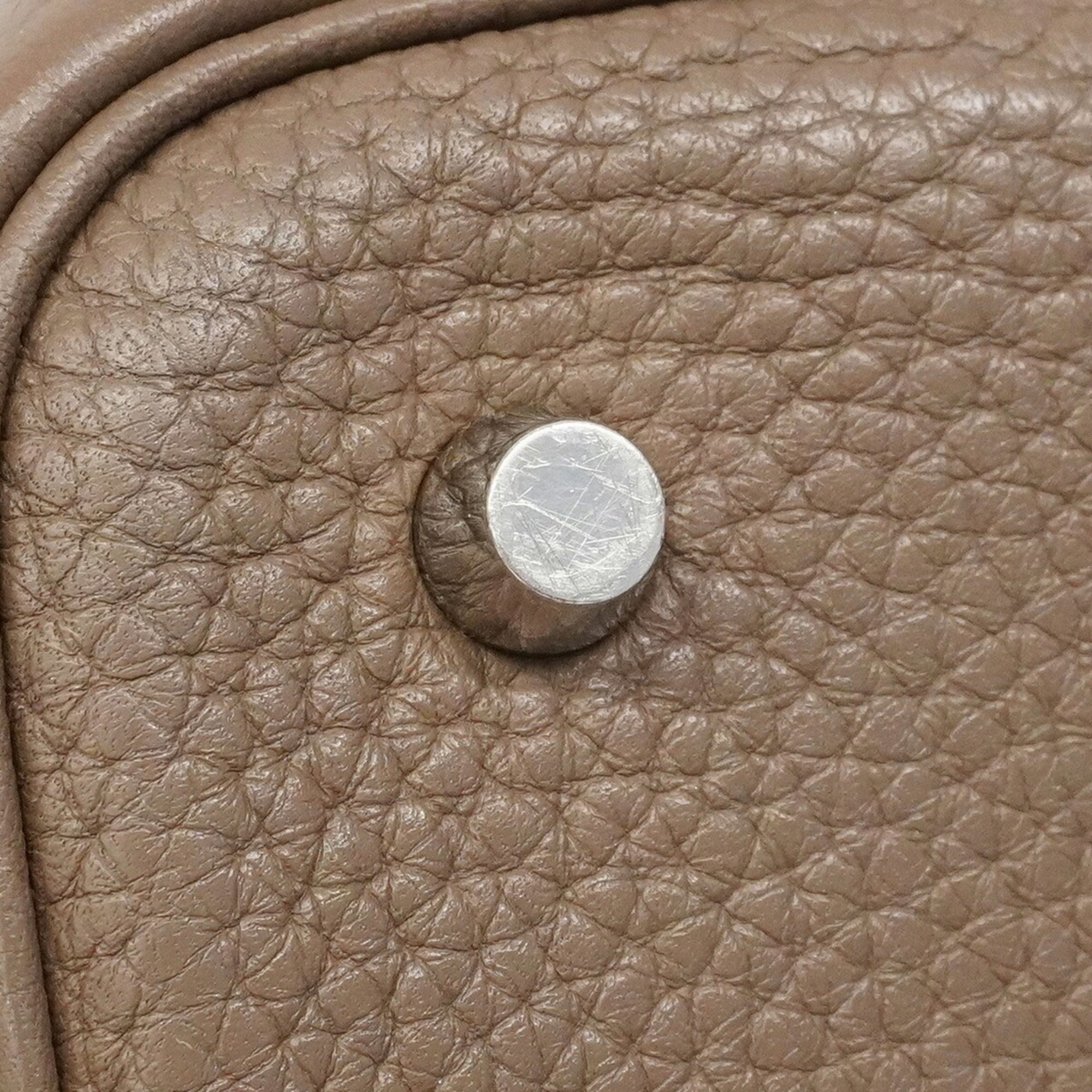 Taurillon Clemence Leather Handbag (Pre-Owned) - Hermes - Modalova