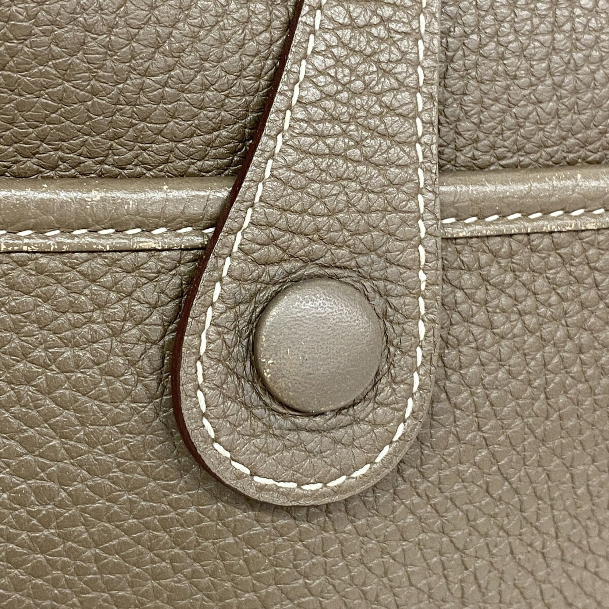 Taurillon Clemence Leather Shoulder Bag (Pre-Owned) - Hermes - Modalova