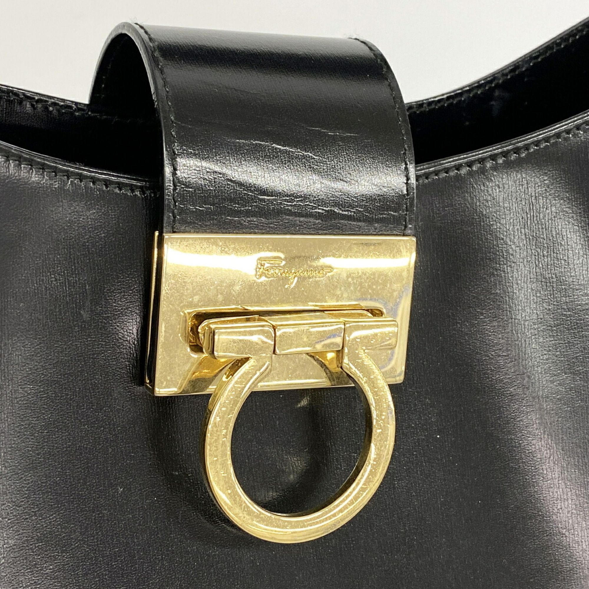 Leather Shoulder Bag (Pre-Owned) - Salvatore Ferragamo - Modalova