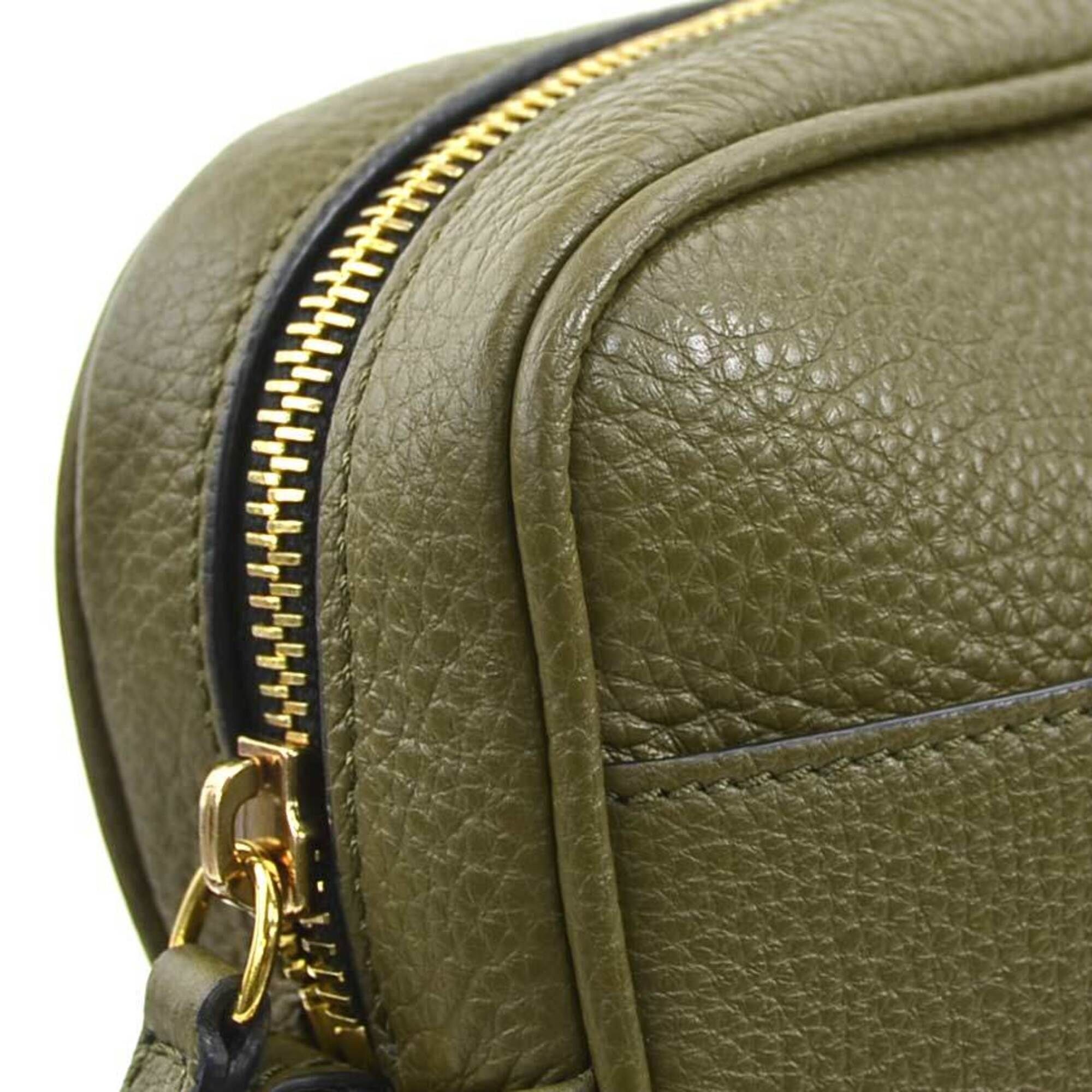 Leather Shoulder Bag (Pre-Owned) - Versace - Modalova
