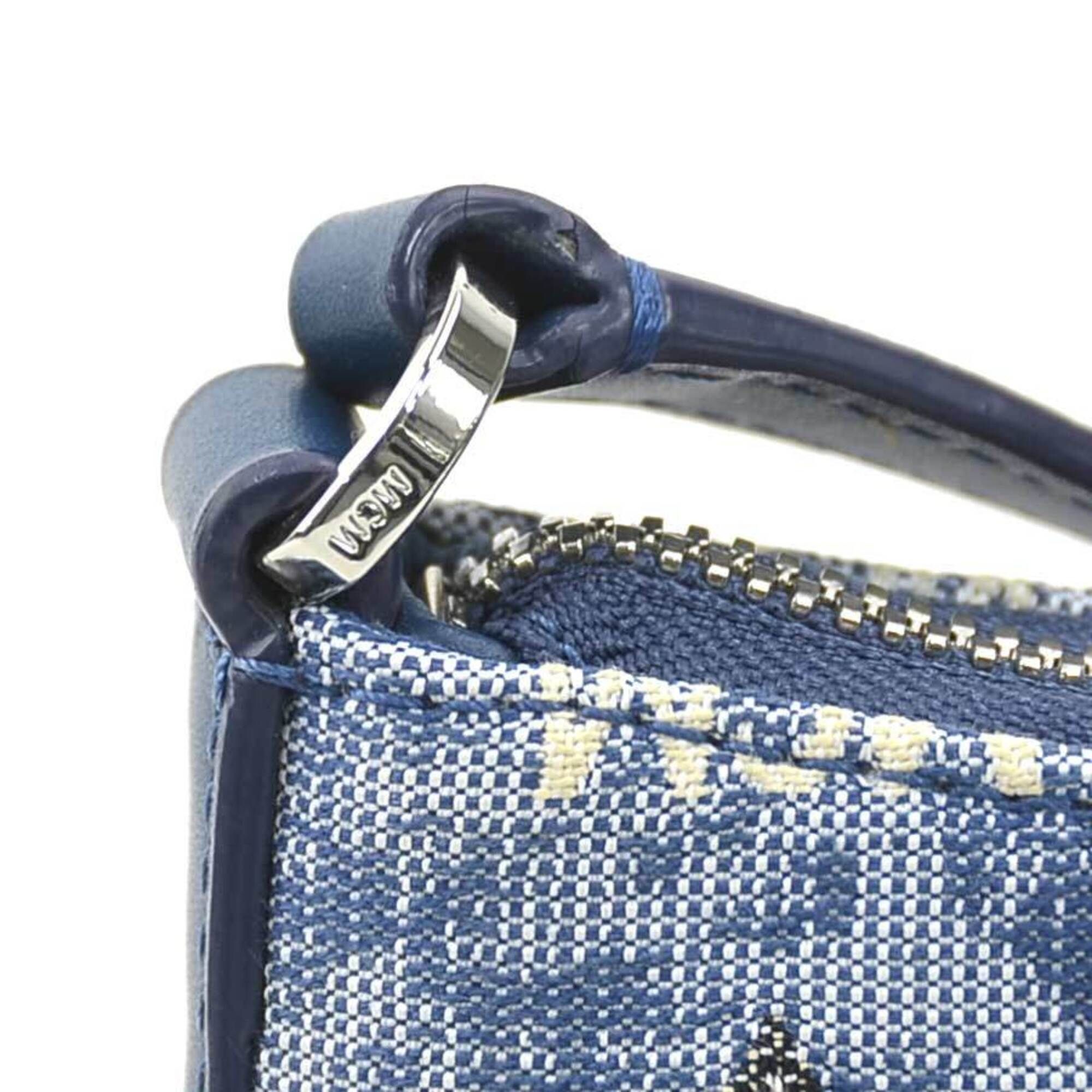 Canvas Leather Shoulder Bag (Pre-Owned) - MCM - Modalova
