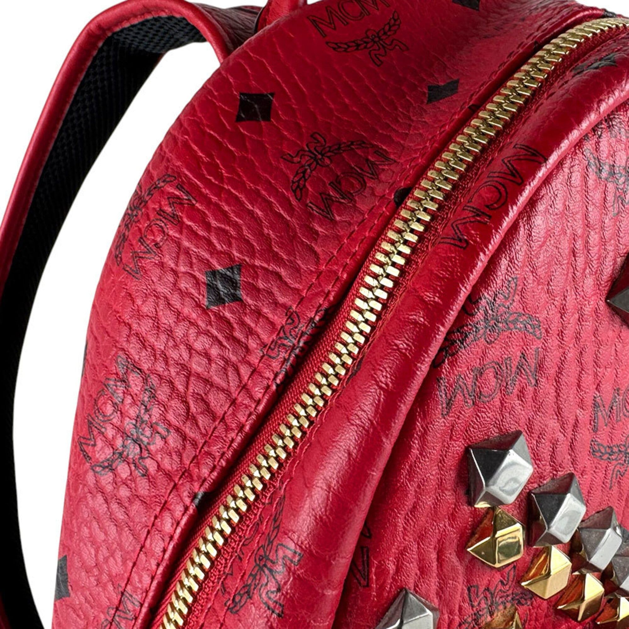 Leather Backpack (Pre-Owned) - MCM - Modalova