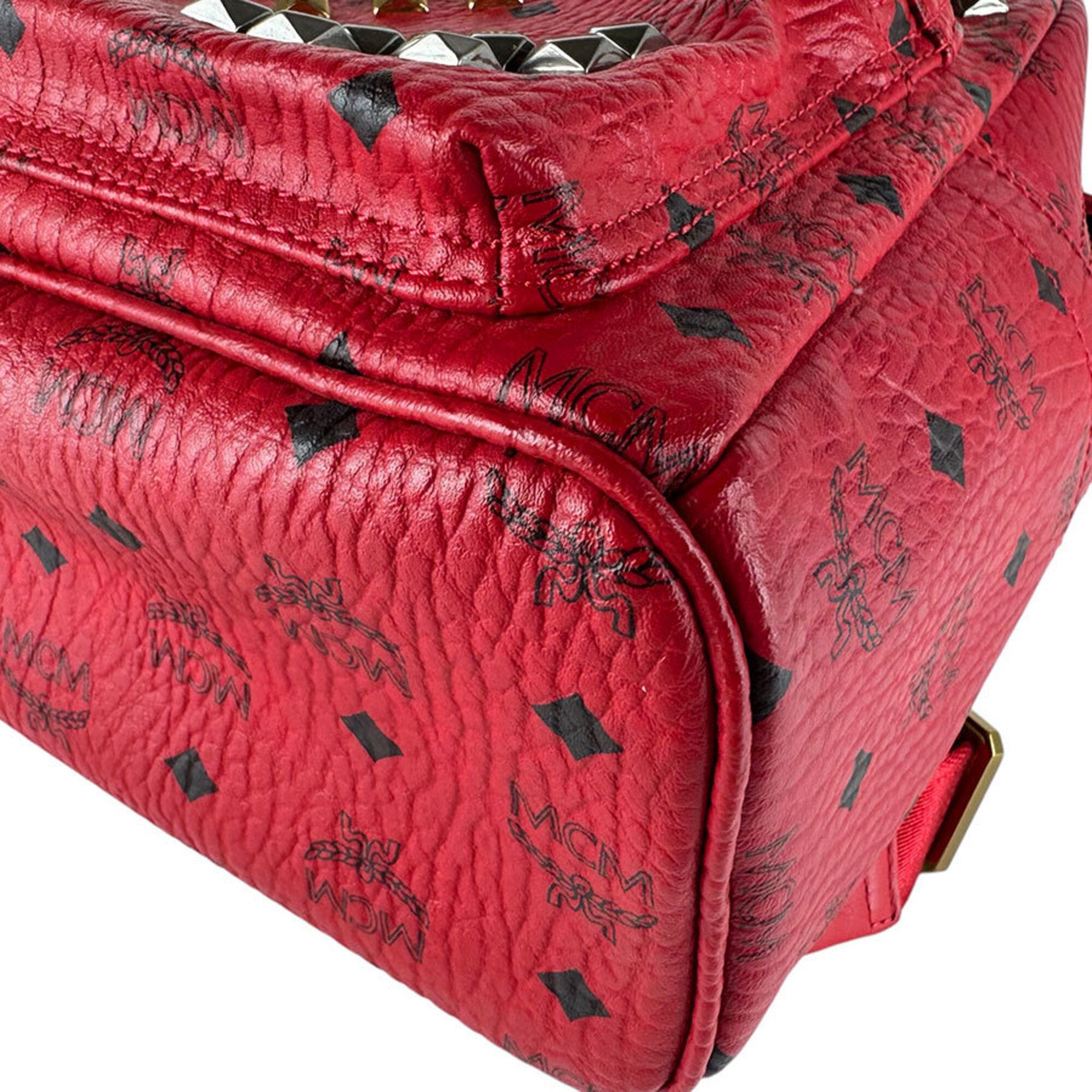 Leather Backpack (Pre-Owned) - MCM - Modalova