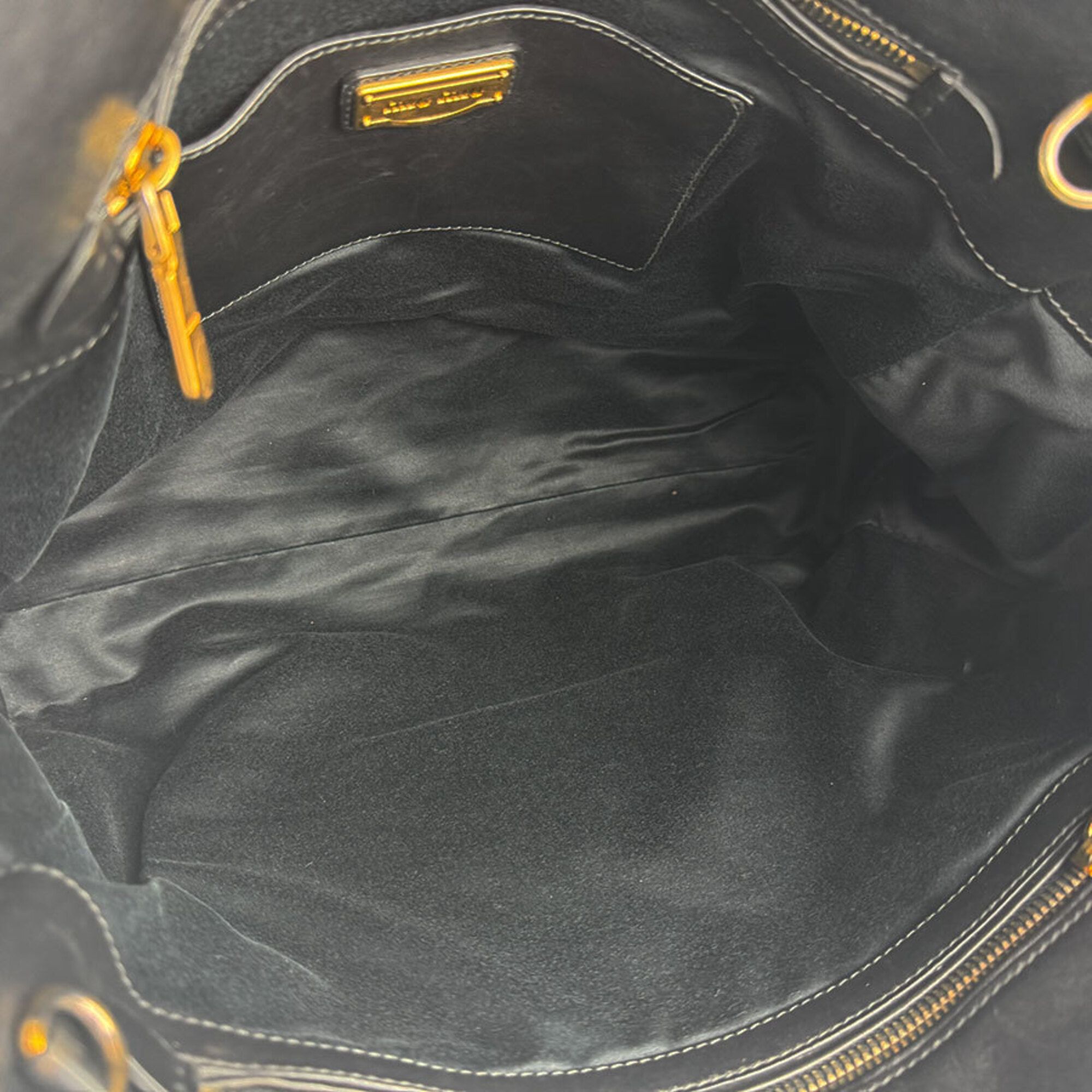 Leather Shoulder Bag (Pre-Owned) - Miu Miu - Modalova