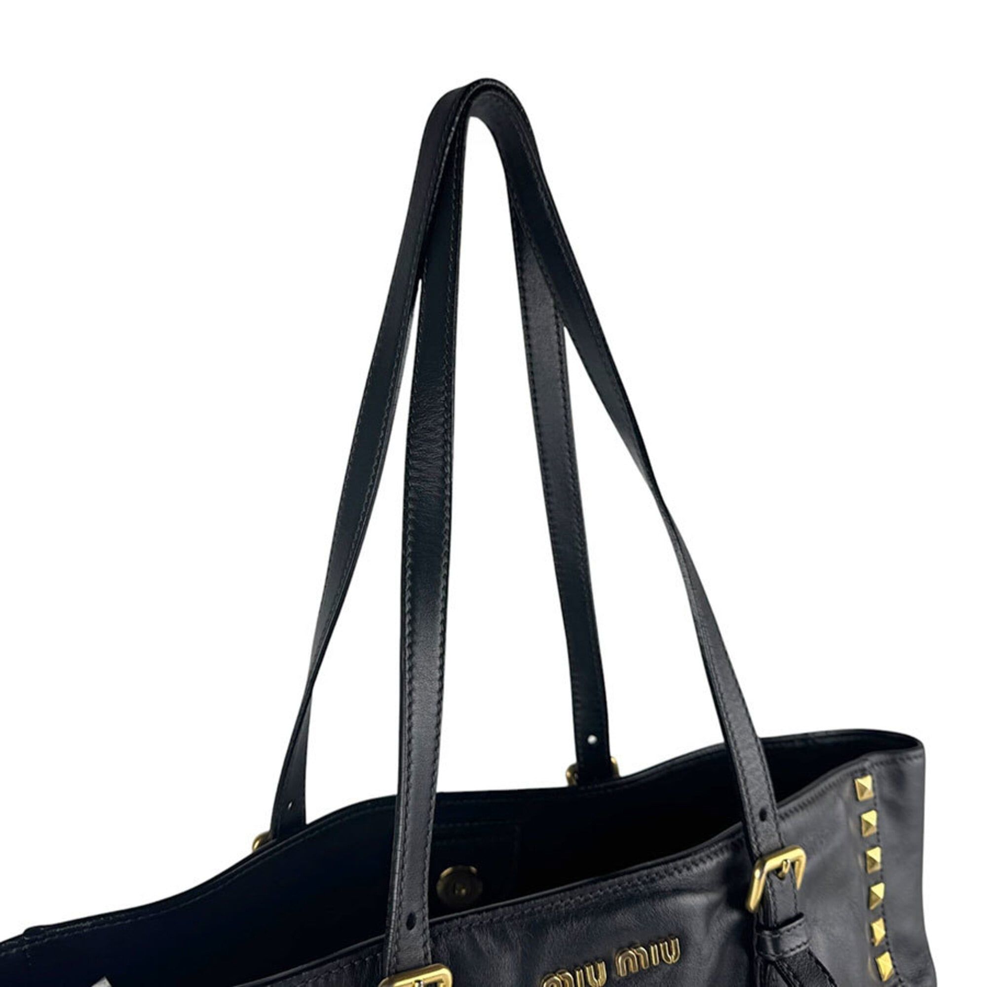 Leather Shoulder Bag (Pre-Owned) - Miu Miu - Modalova