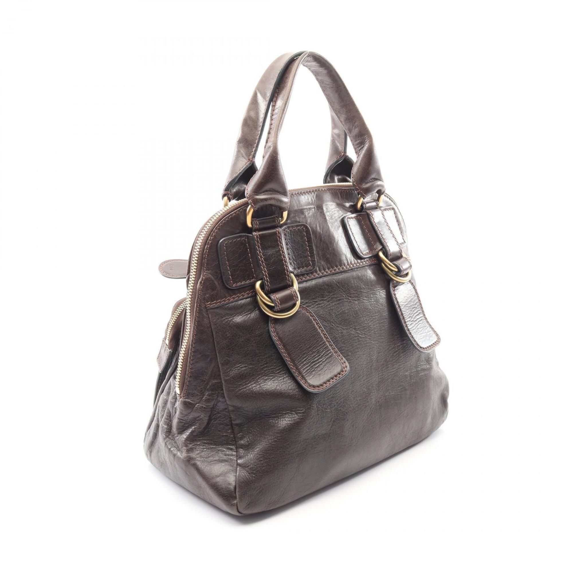 Leather Handbag (Pre-Owned) - Chloé - Modalova