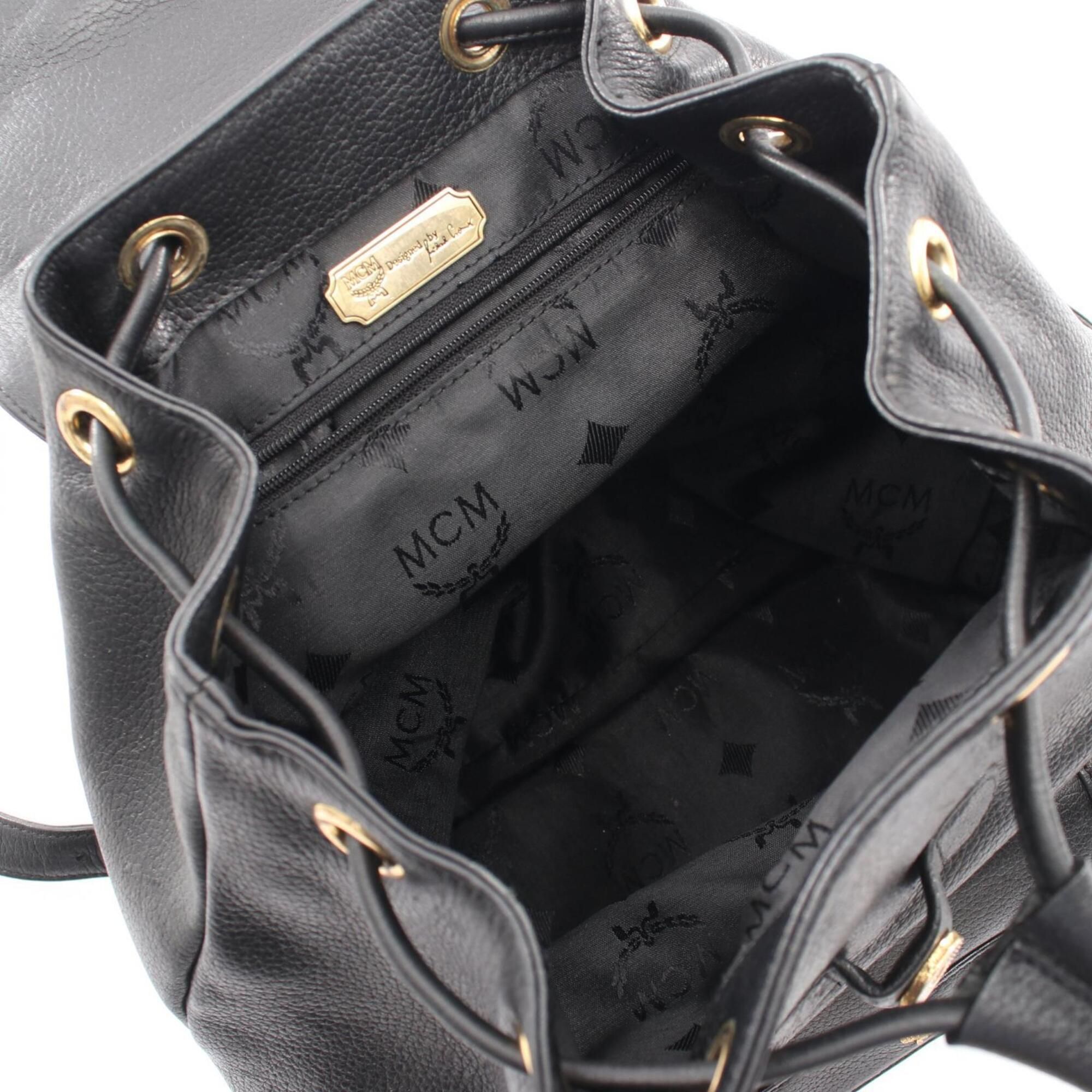 Leather Backpack Handbag (Pre-Owned) - MCM - Modalova