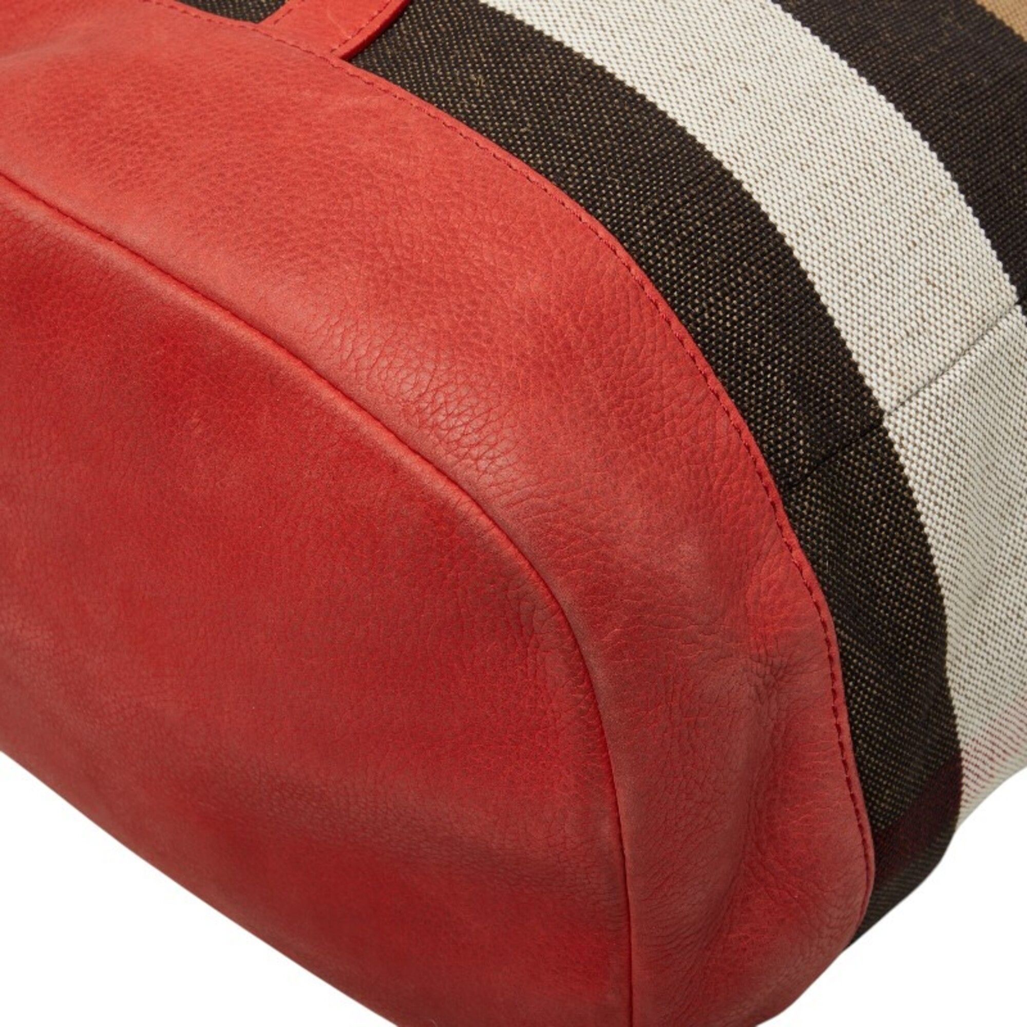 Canvas Leather Backpack (Pre-Owned) - Burberry - Modalova