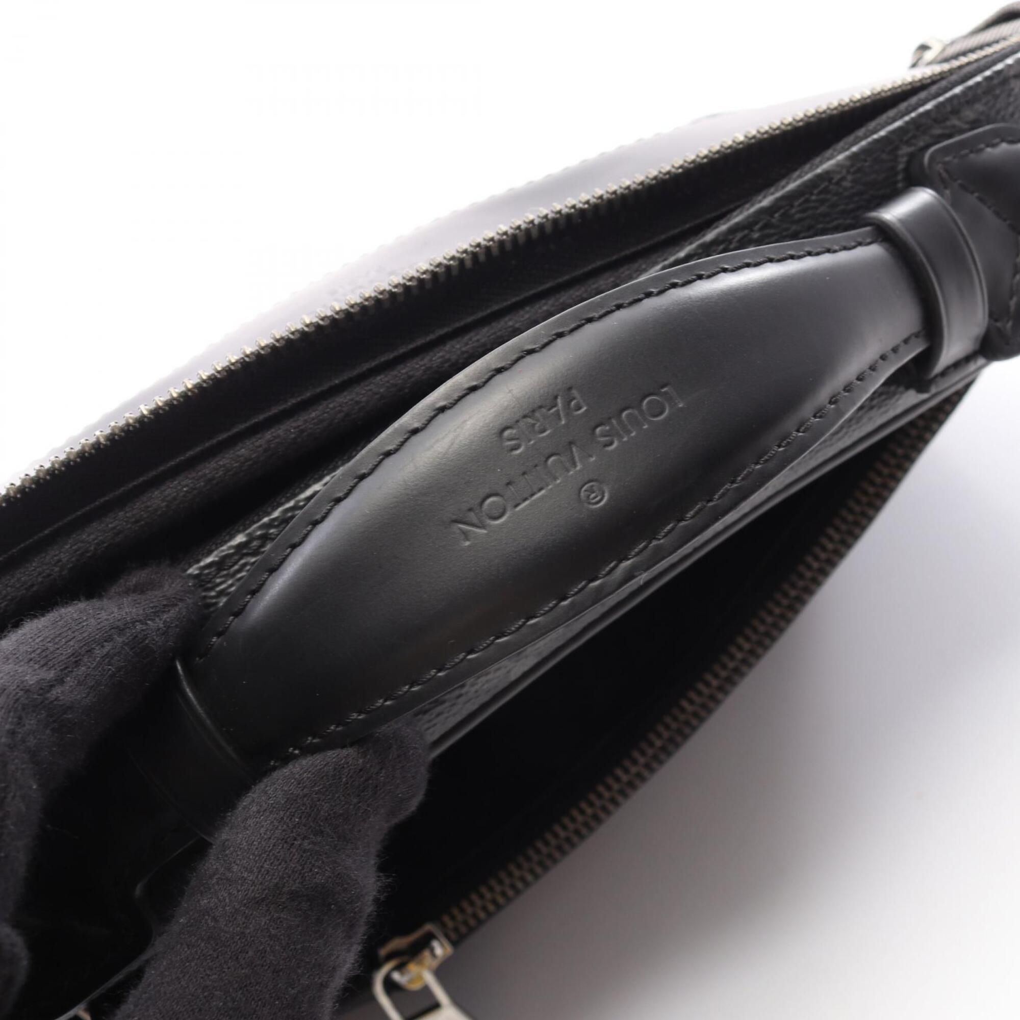 Monogram Eclipse Coated Canvas Leather Fanny Pack Handbag (Pre-Owned) - Louis Vuitton - Modalova