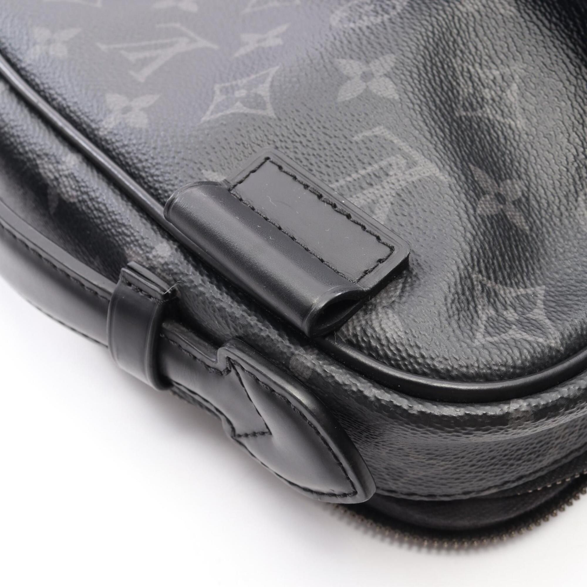 Monogram Eclipse Coated Canvas Leather Fanny Pack Handbag (Pre-Owned) - Louis Vuitton - Modalova