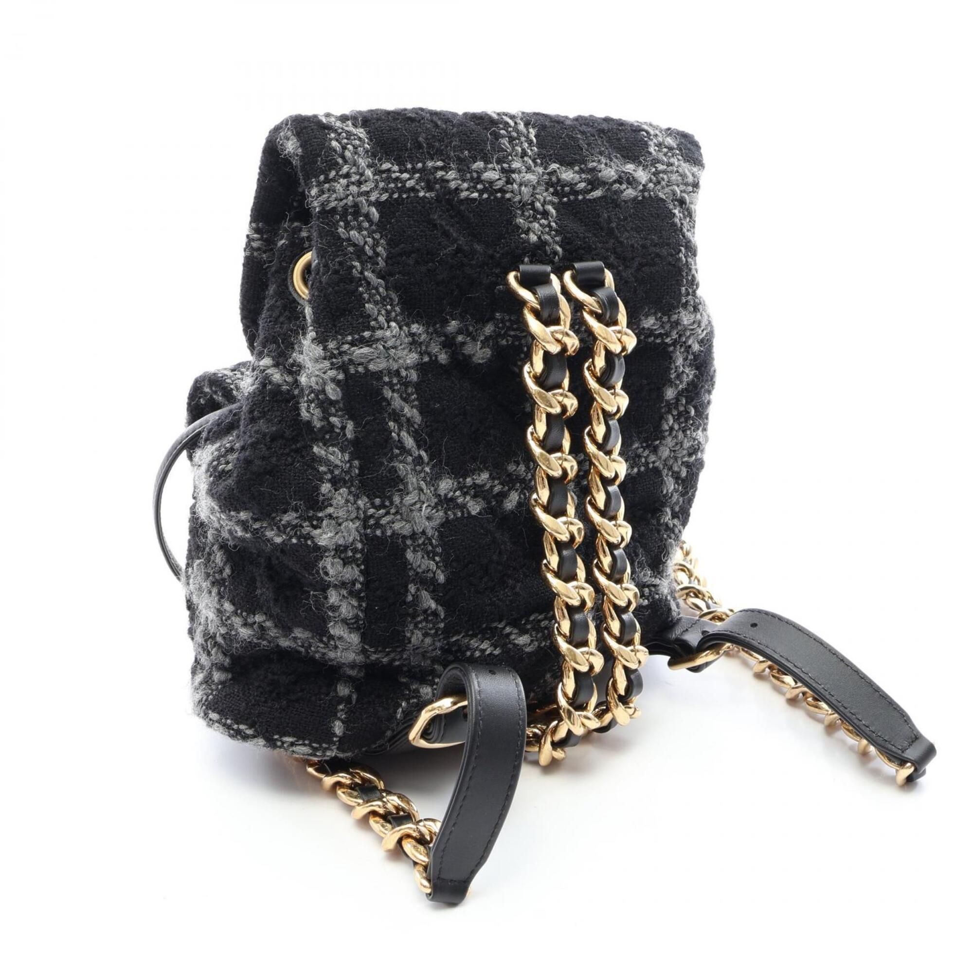 Wool Backpack Handbag (Pre-Owned) - Chanel - Modalova