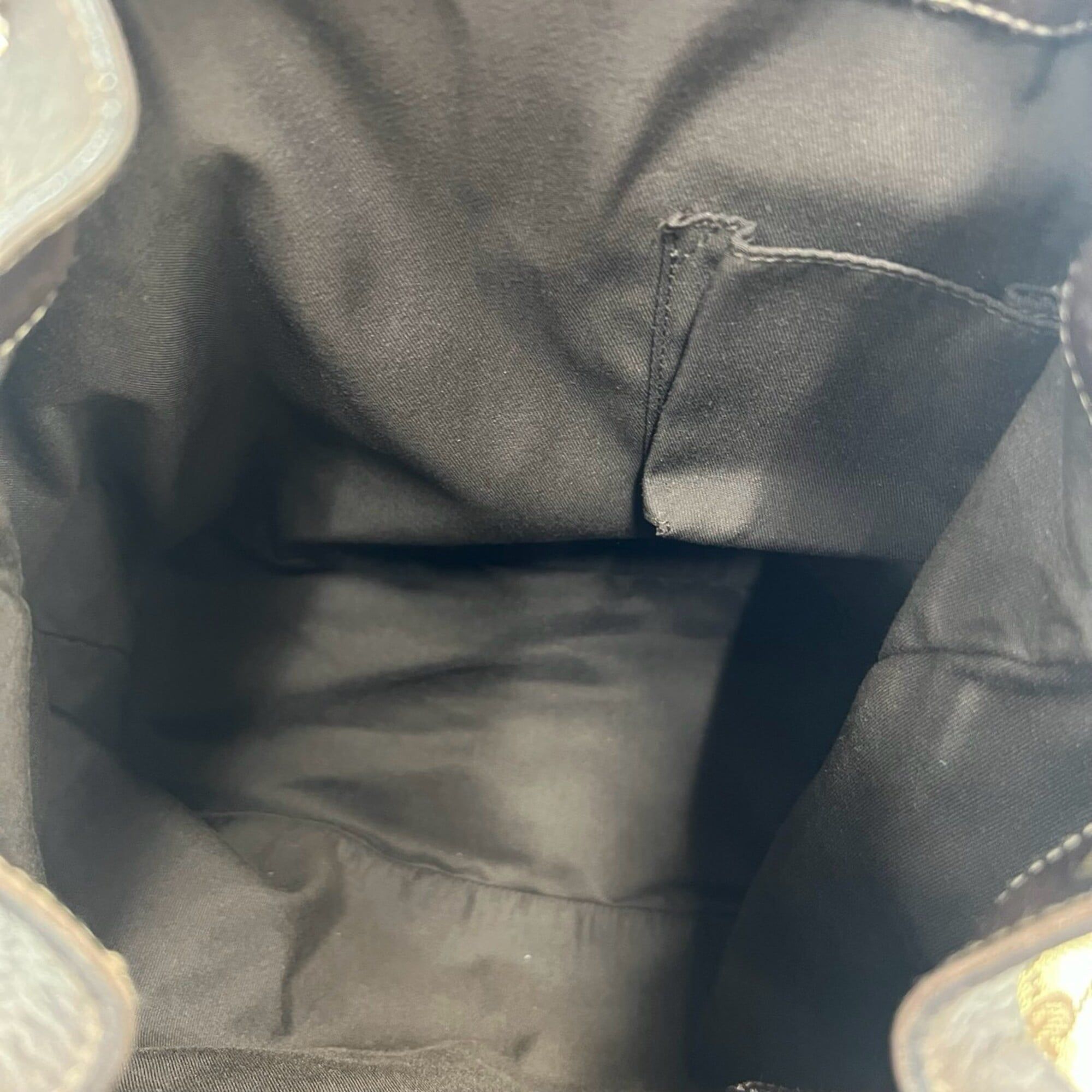 Canvas Leather Backpack (Pre-Owned) - Gucci - Modalova