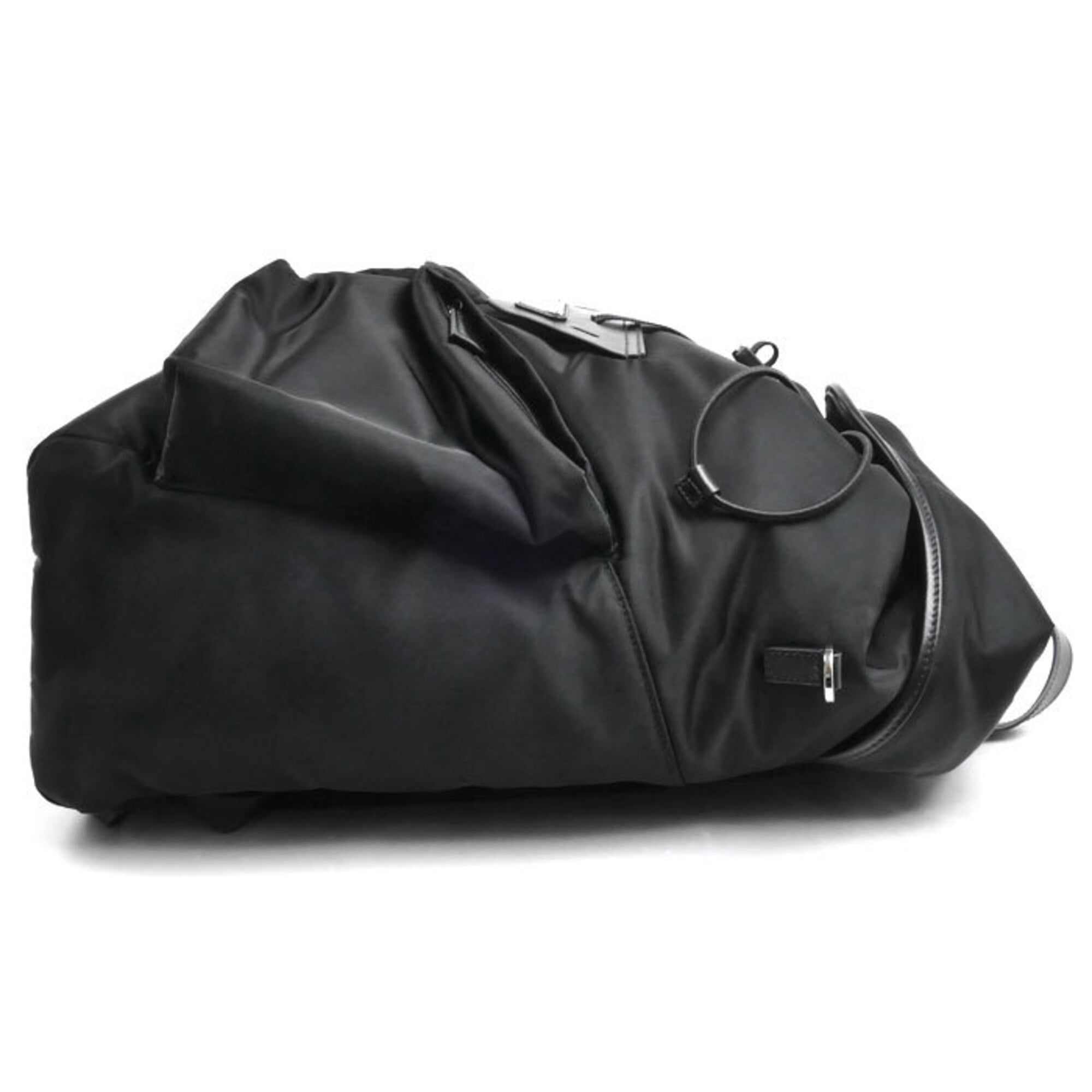 Nylon Leather Backpack (Pre-Owned) - Prada - Modalova