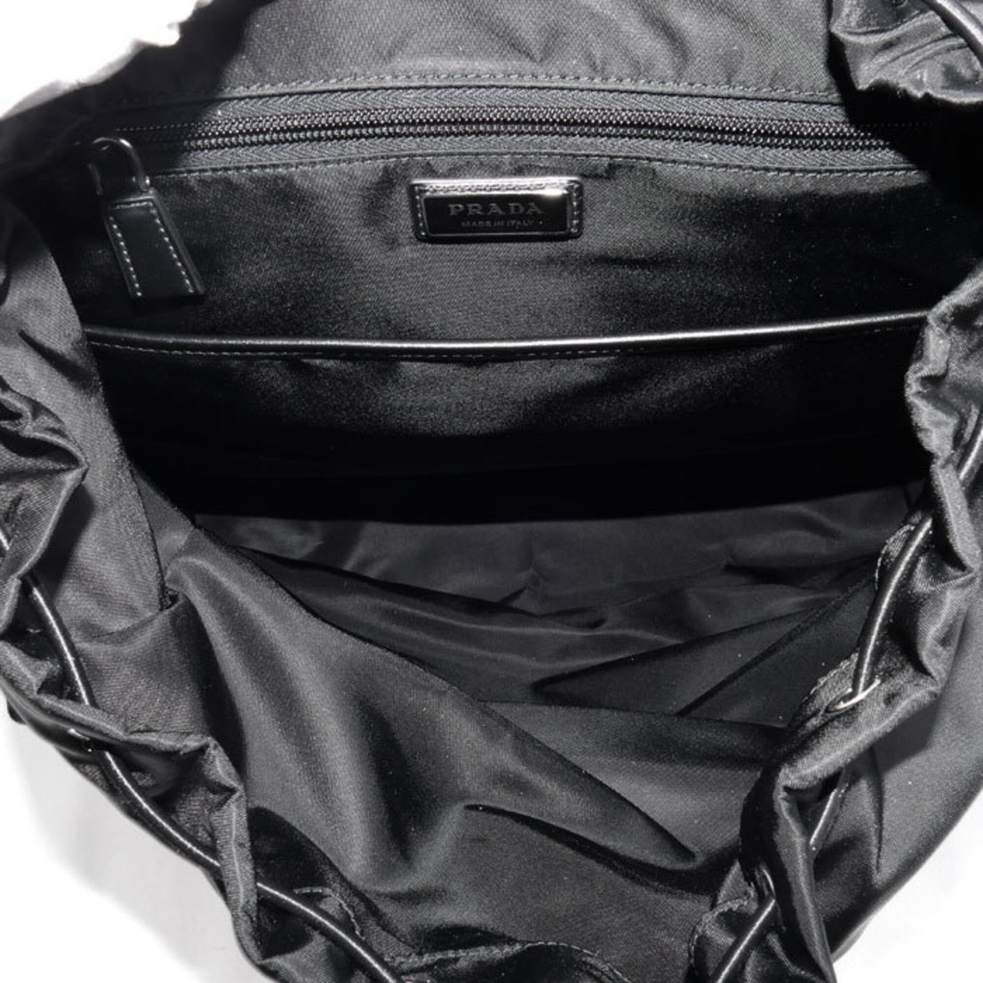 Nylon Leather Backpack (Pre-Owned) - Prada - Modalova