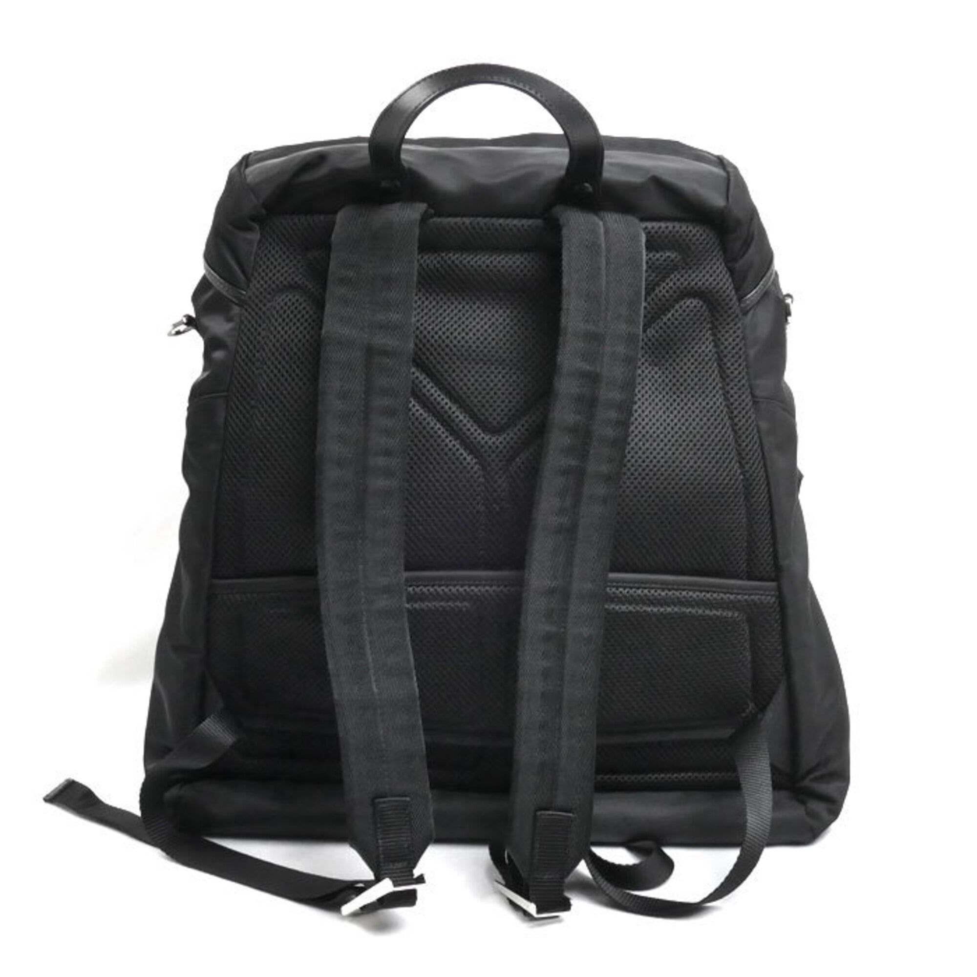 Nylon Leather Backpack (Pre-Owned) - Prada - Modalova