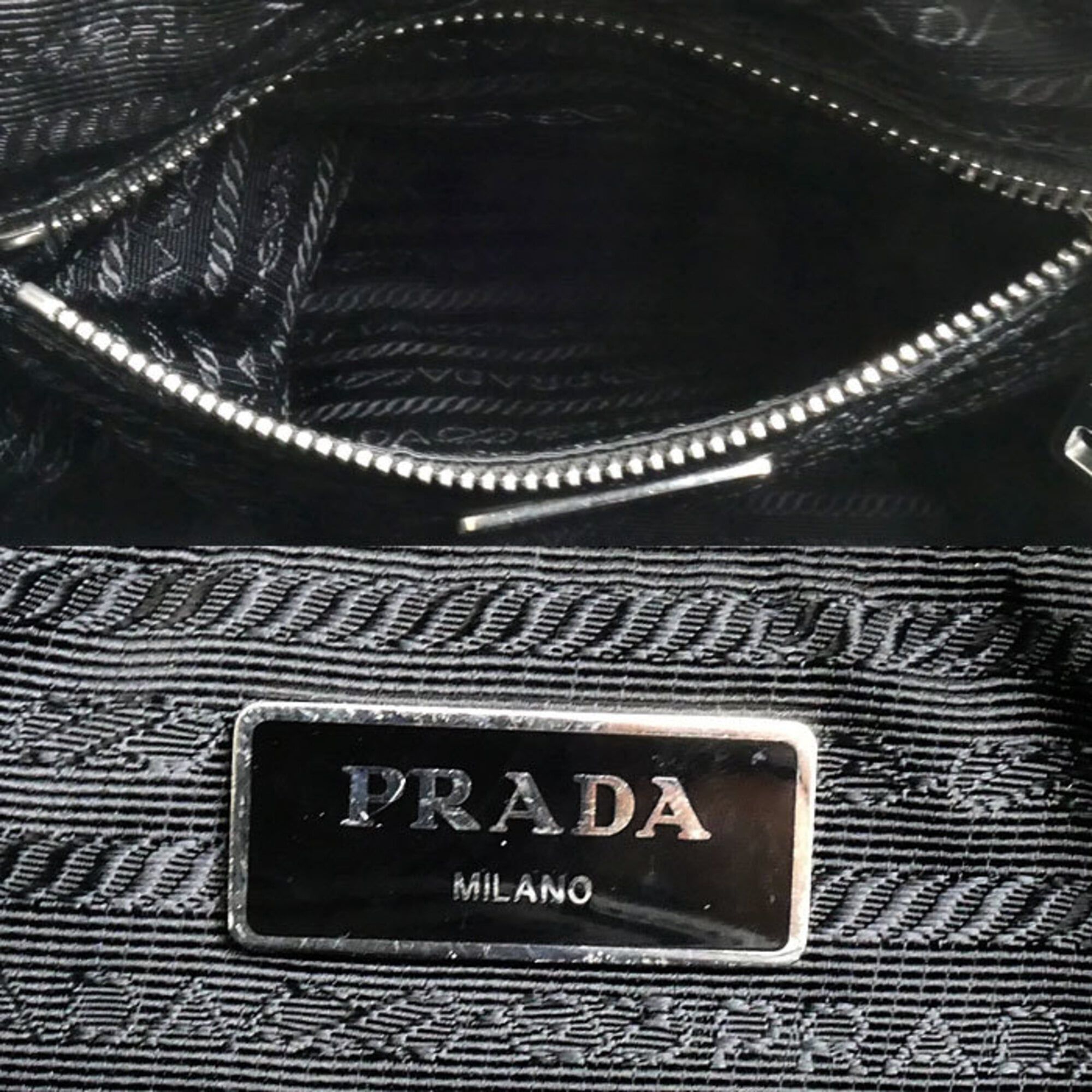 Nylon Leather Backpack (Pre-Owned) - Prada - Modalova
