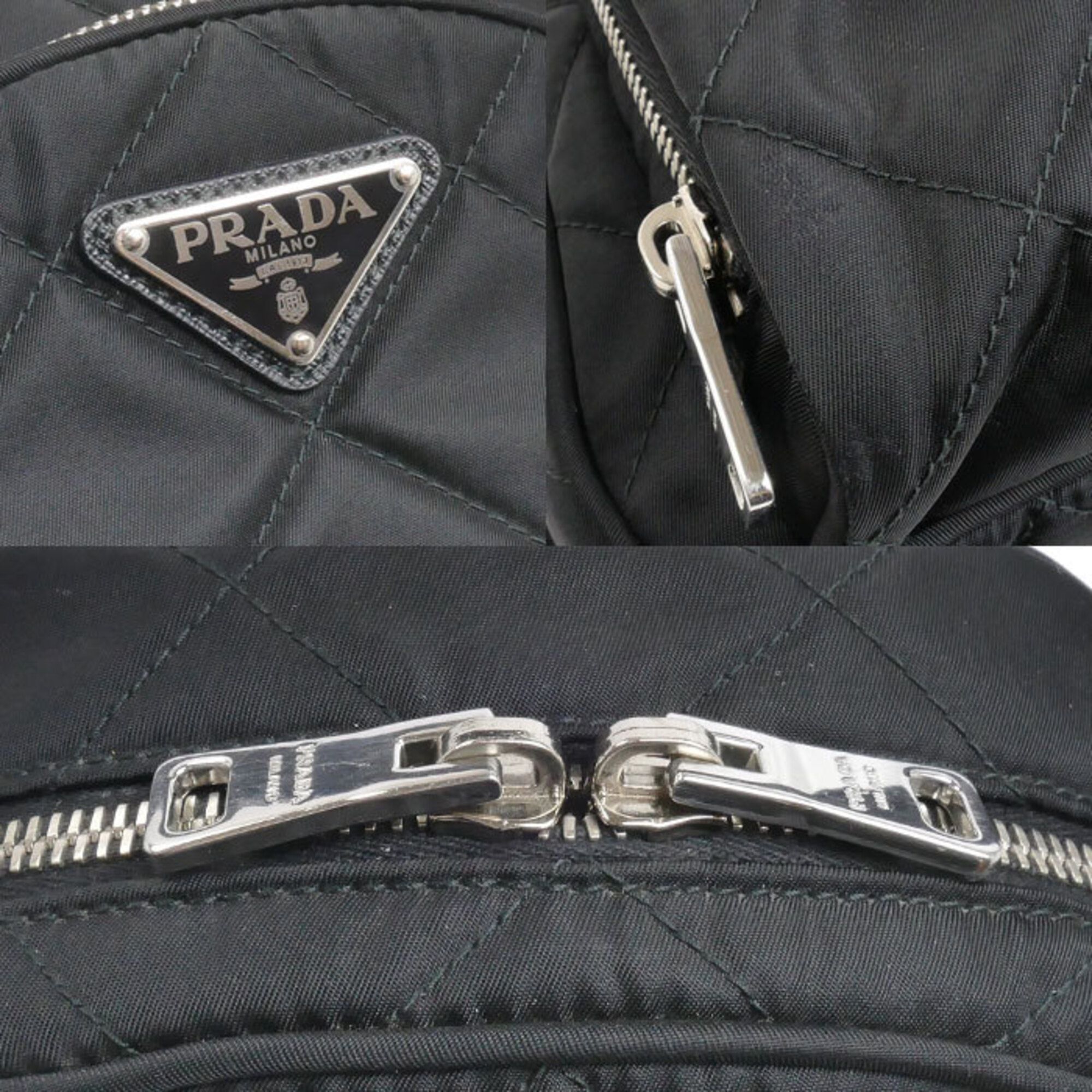 Nylon Leather Backpack (Pre-Owned) - Prada - Modalova