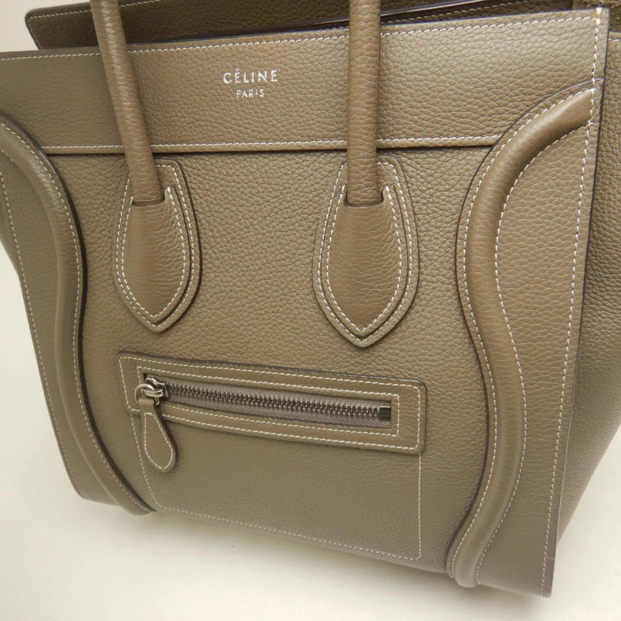 Leather Handbag (Pre-Owned) - Celine - Modalova
