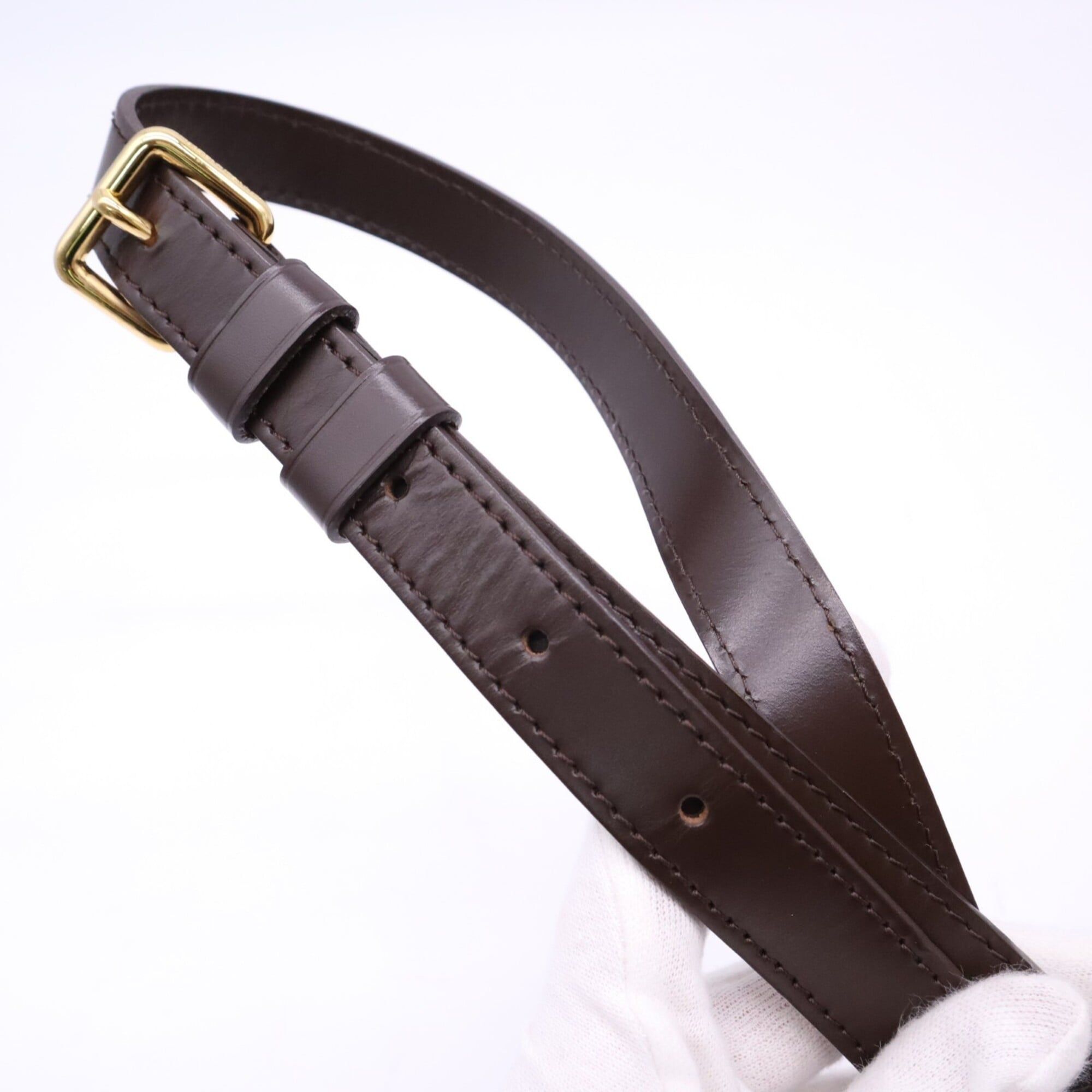 Coated Canvas Leather Shoulder Bag (Pre-Owned) - Louis Vuitton - Modalova