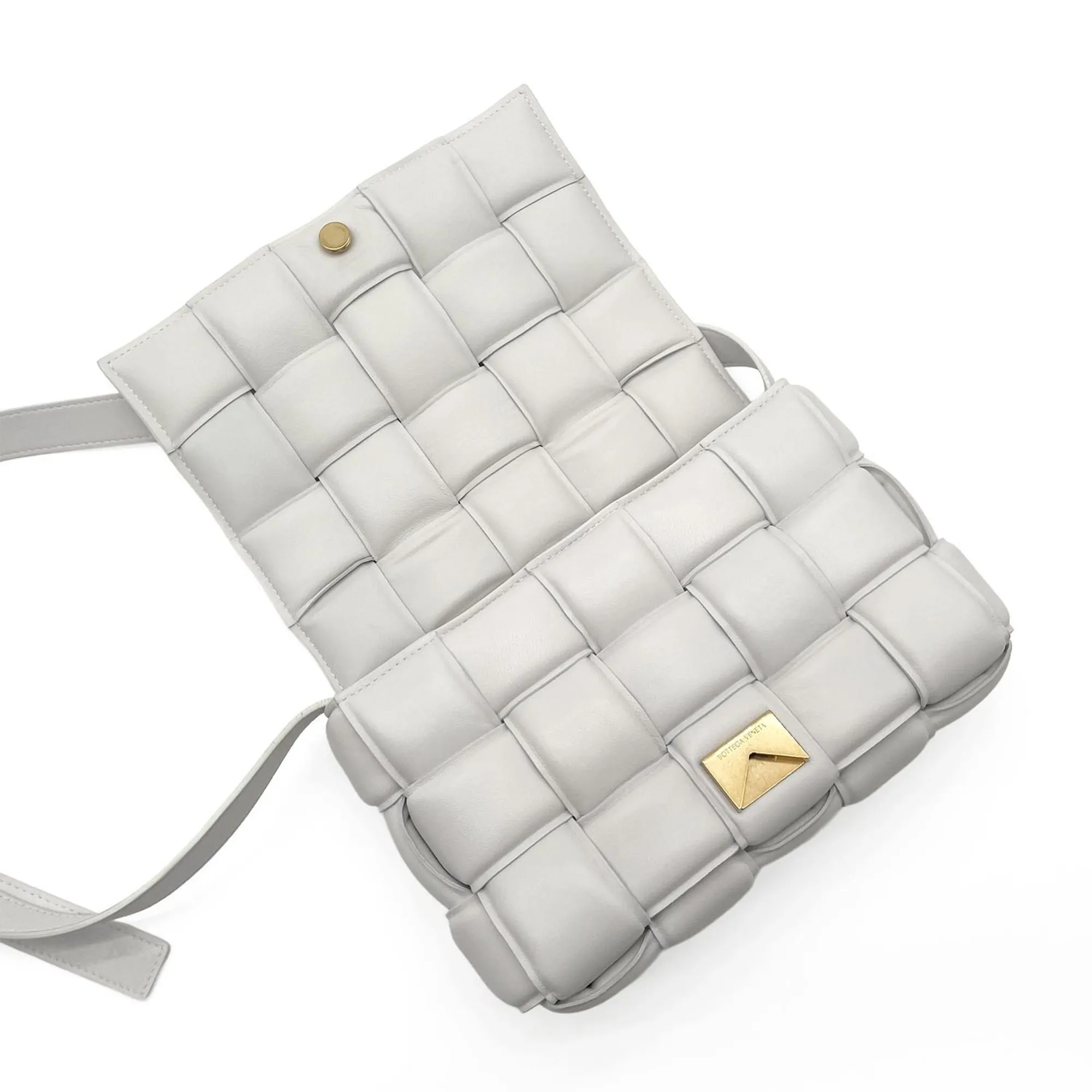 Leather Shoulder Bag (Pre-Owned) - Bottega Veneta - Modalova