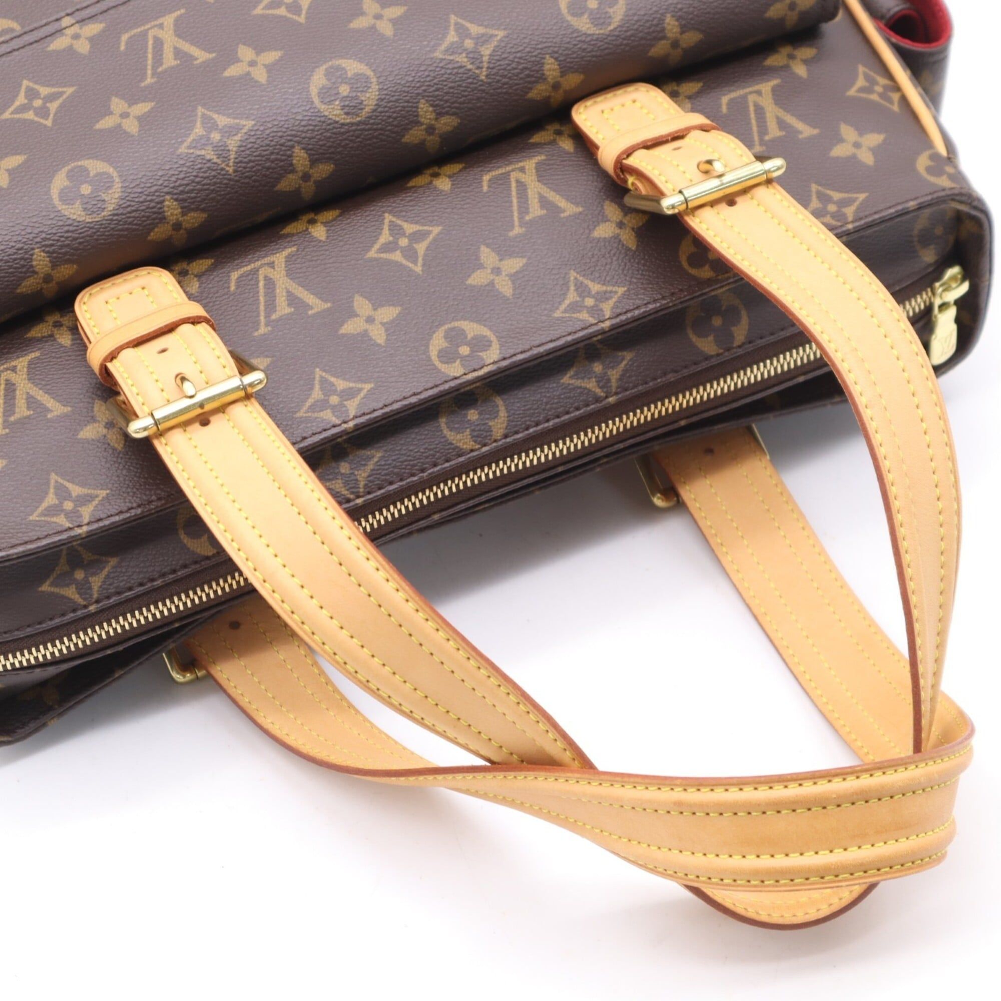 Coated Canvas Leather Handbag (Pre-Owned) - Louis Vuitton - Modalova