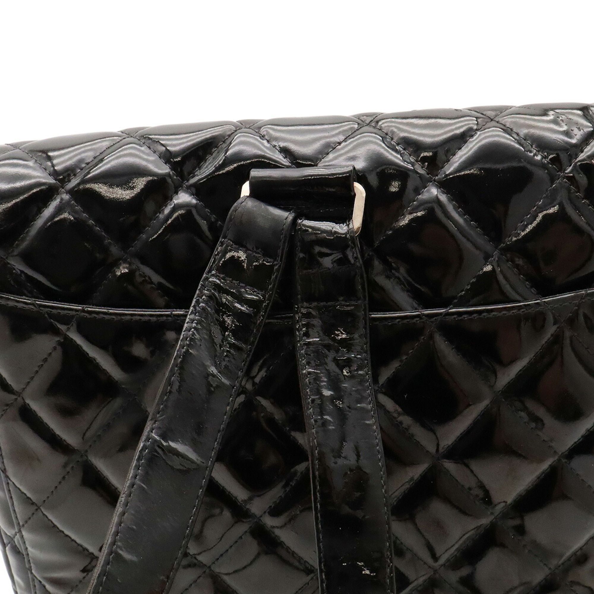 Patent Leather Backpack (Pre-Owned) - Chanel - Modalova