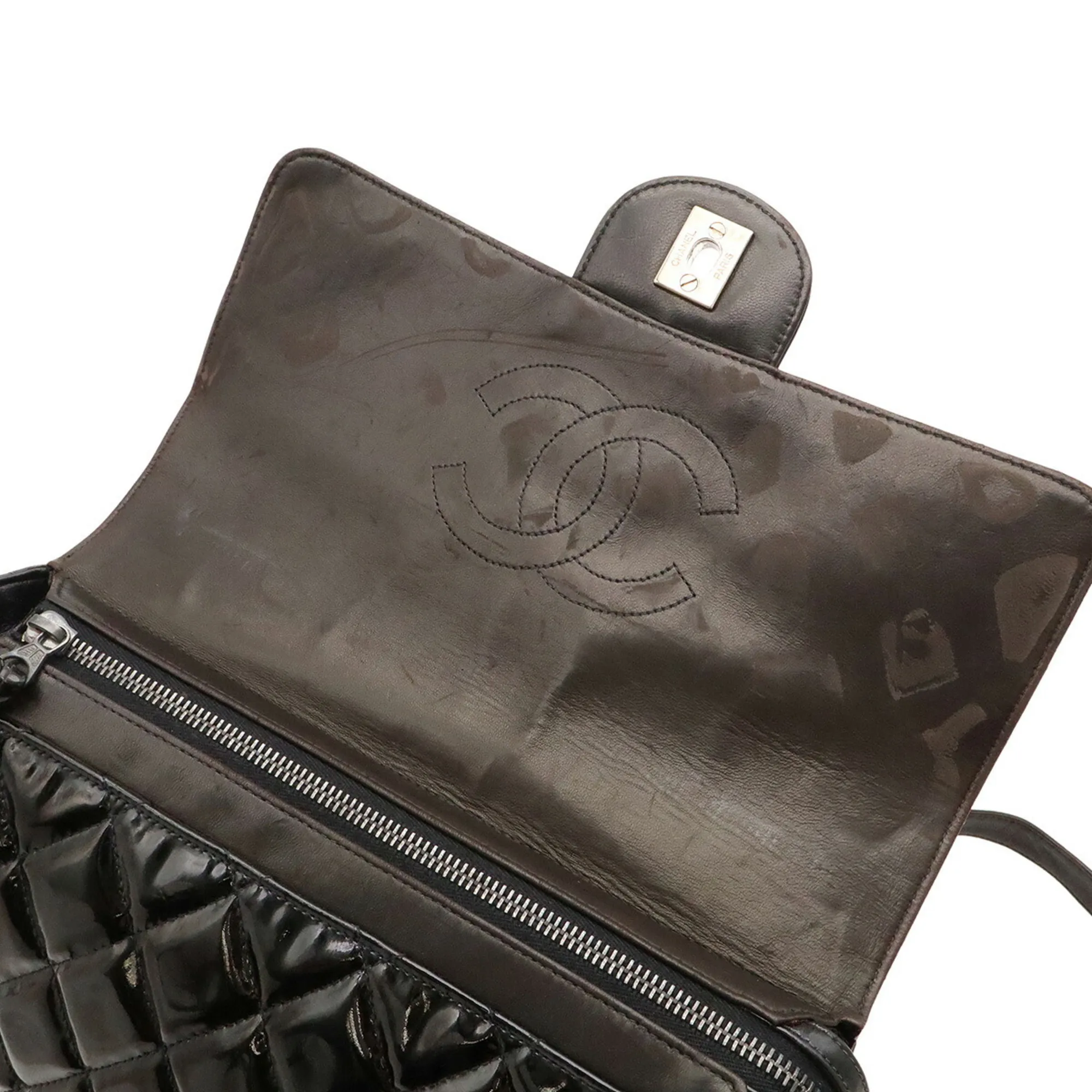 Patent Leather Backpack (Pre-Owned) - Chanel - Modalova