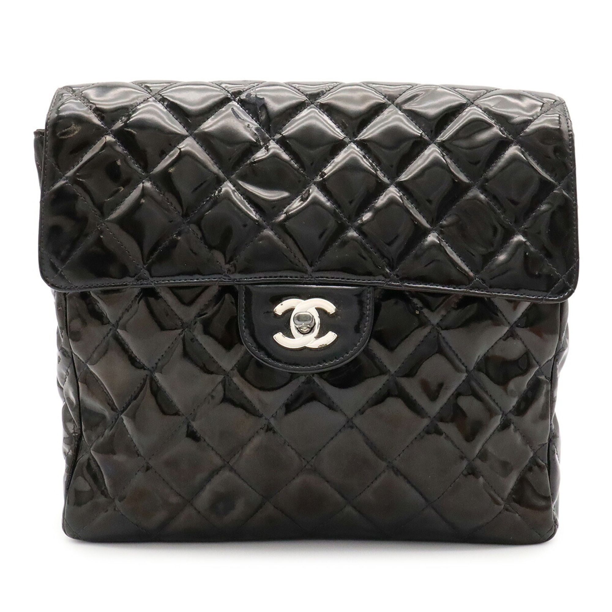 Patent Leather Backpack (Pre-Owned) - Chanel - Modalova