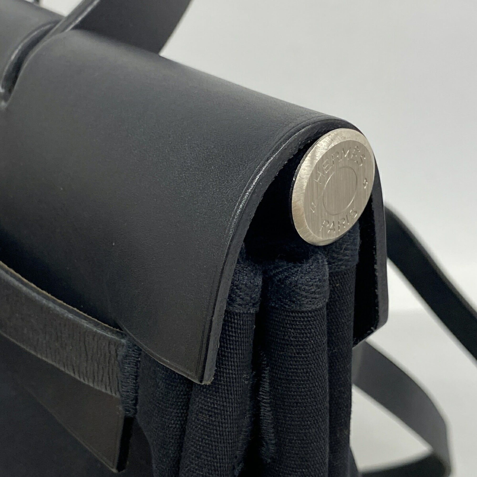 Toile Officier Backpack (Pre-Owned) - Hermes - Modalova